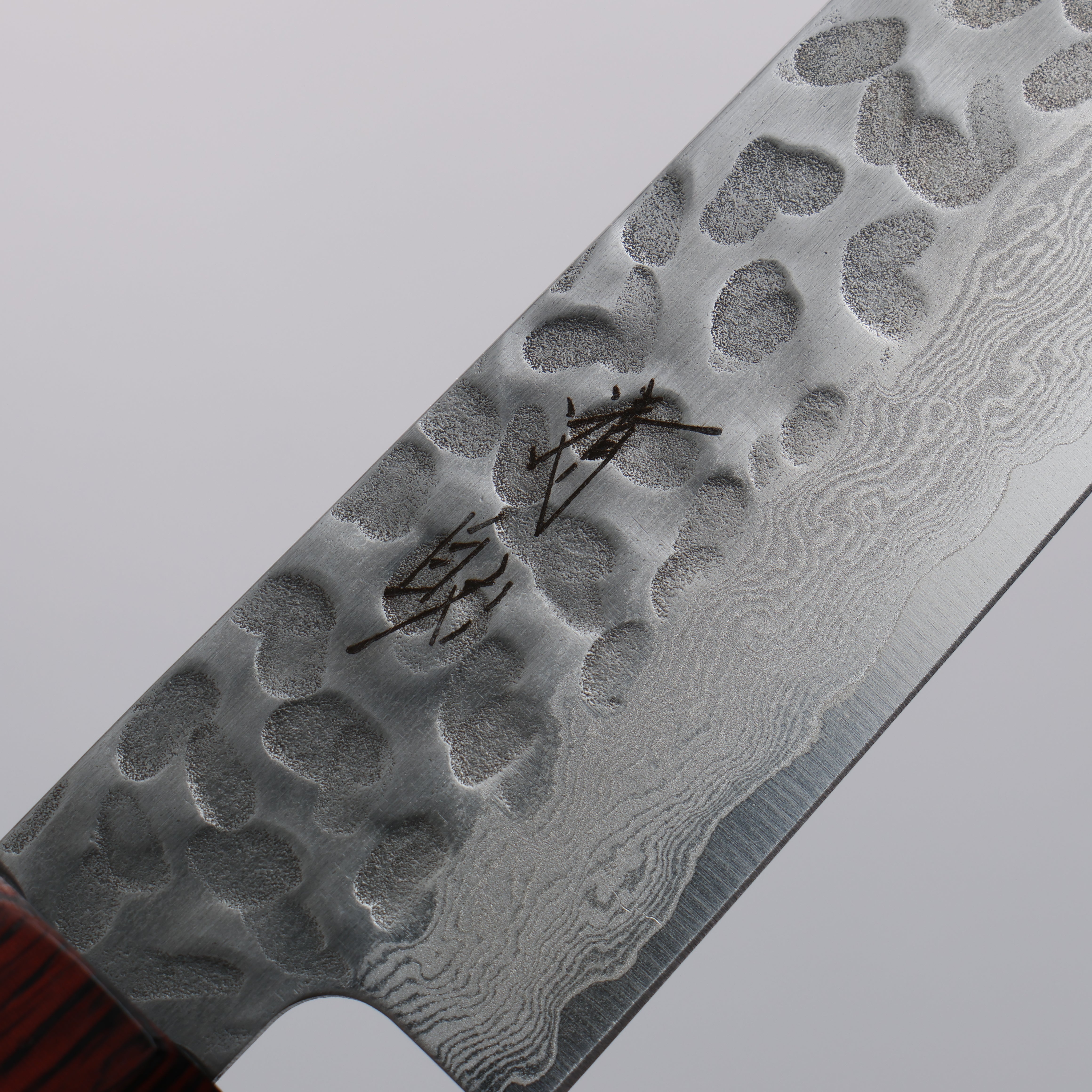Seisuke VG10 33 Layer Damascus Hammered Petty-Utility 150mm Black Pakka wood Handle - Japanny - Best Japanese Knife