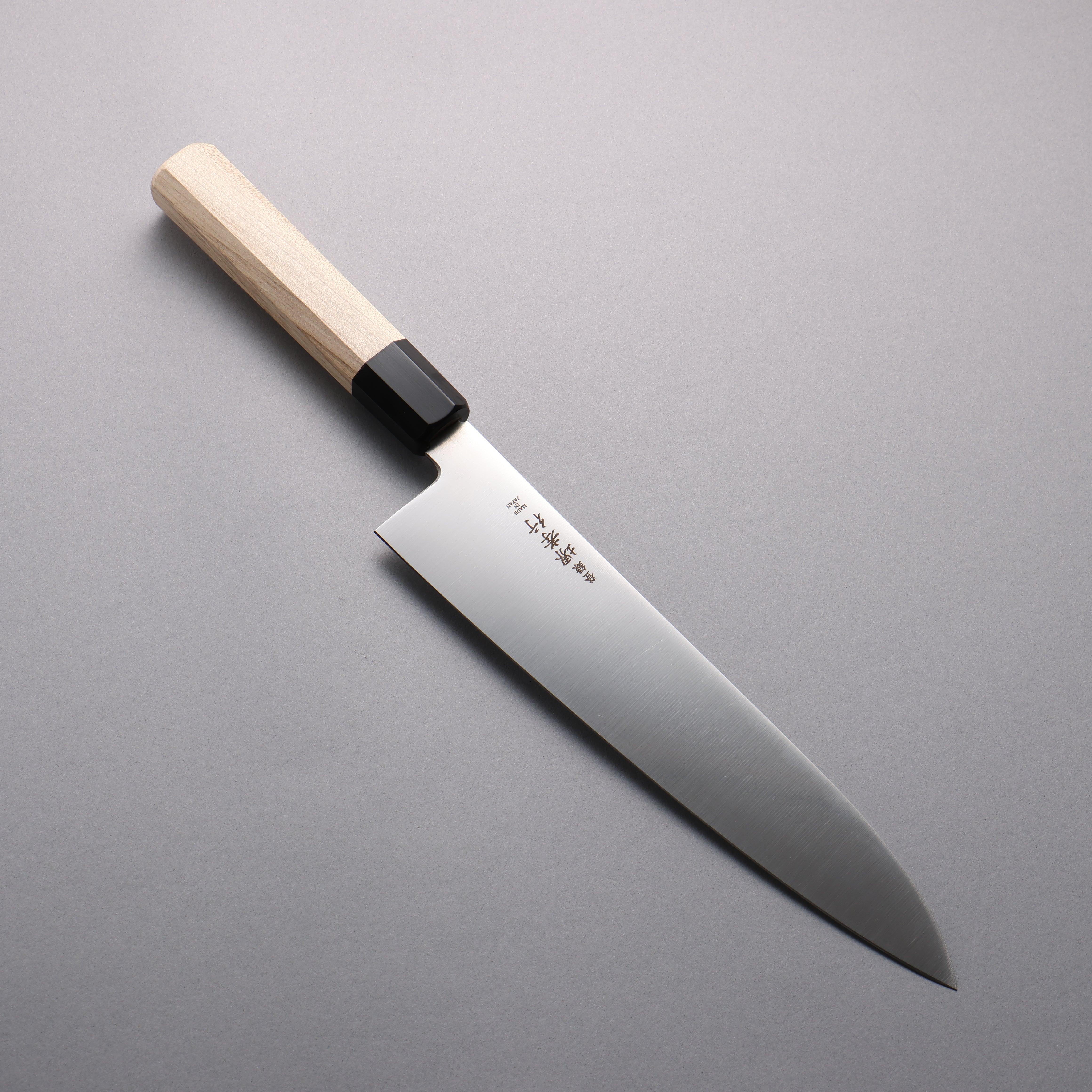 Sakai Takayuki Grand Chef Grand Chef Swedish Steel-stn Gyuto 240mm Magnolia Handle - Japanny - Best Japanese Knife