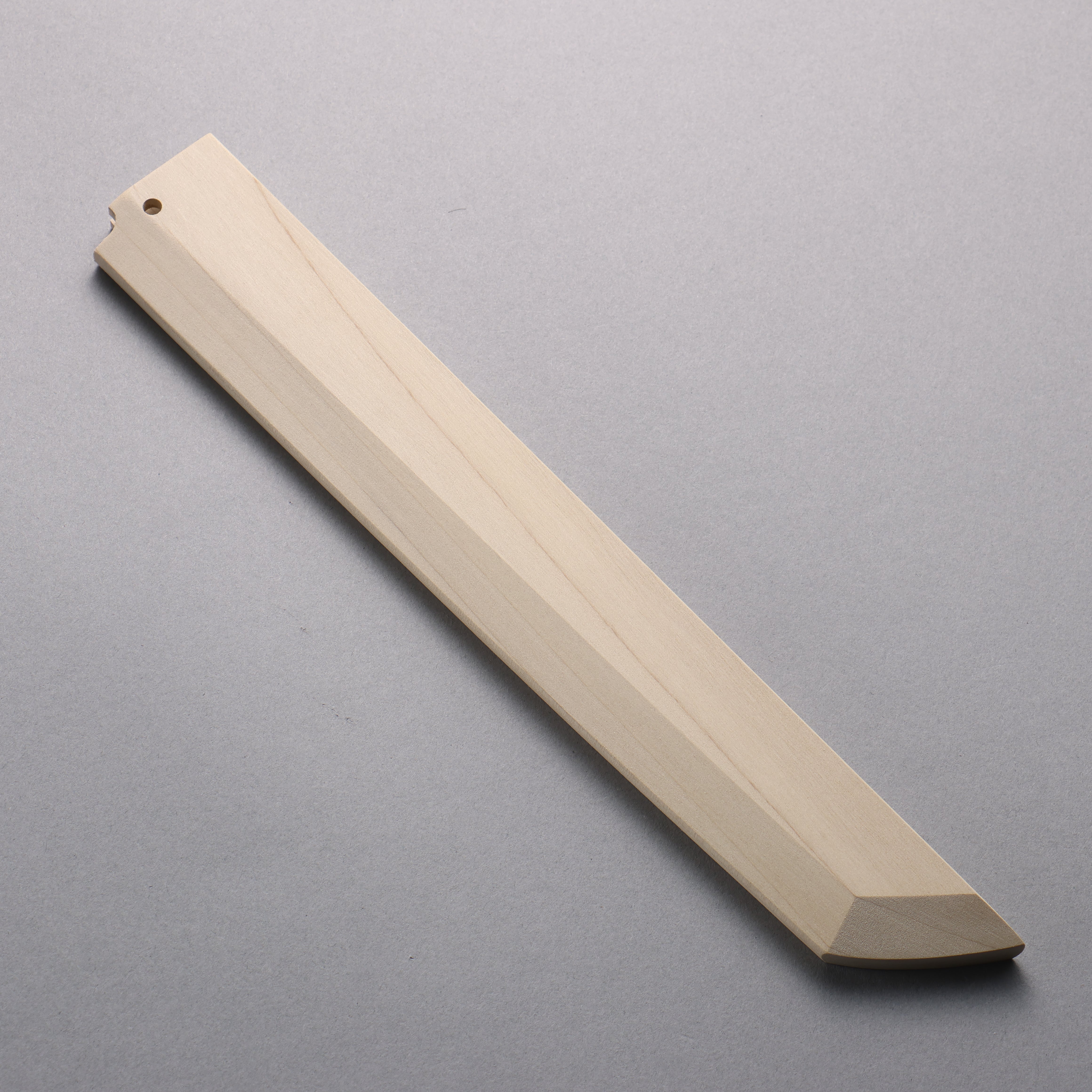 Tessen by Tanaka Tamahagane Mirrored Finish Sakimaru Yanagiba 240mm Ebony Wood Handle with Sheath - Japanny - Best Japanese Knife