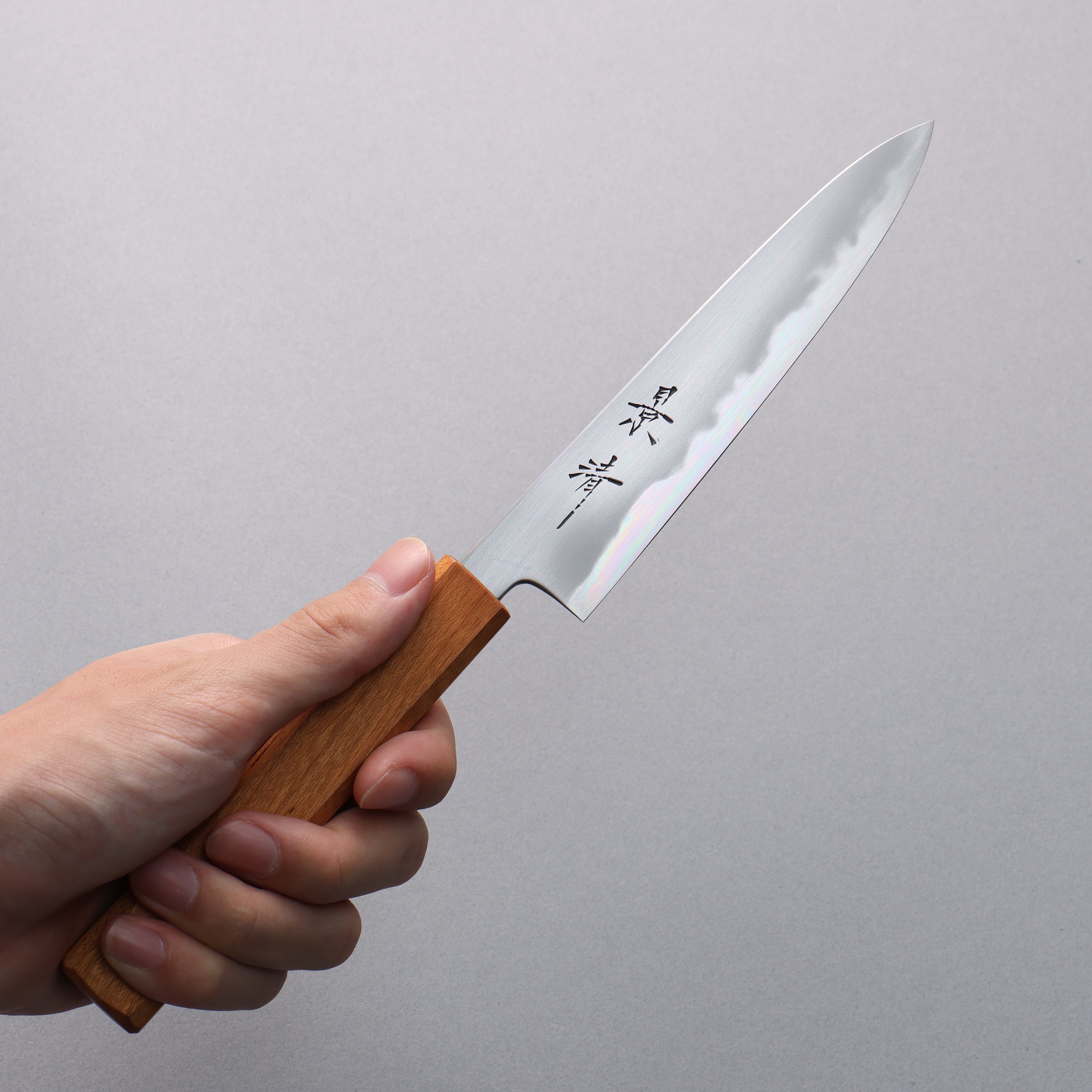 Kagekiyo Finest White Steel No.2 Petty-Utility 150mm Cherry Tree Handle with Sheath - Japanny - Best Japanese Knife