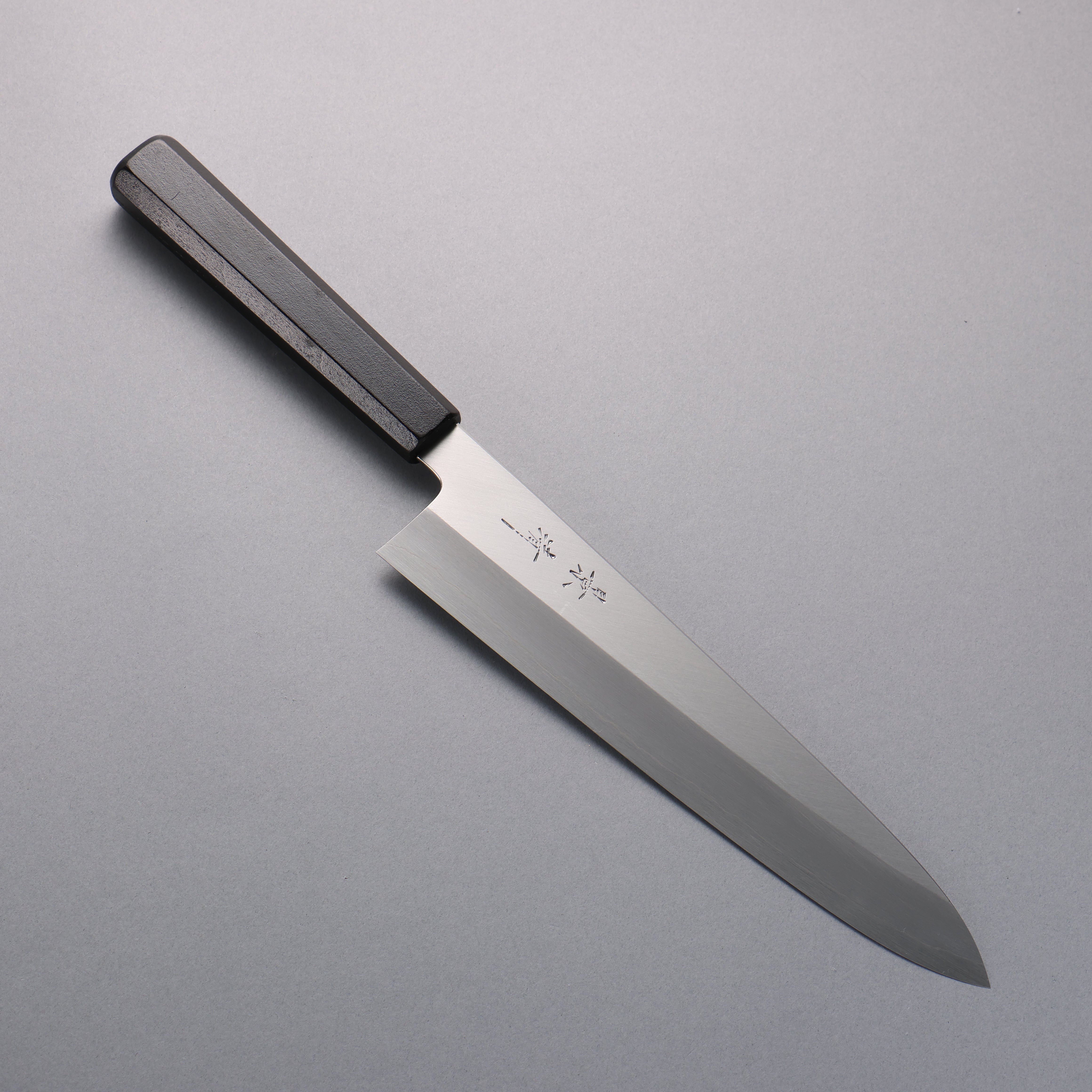 Kagekiyo Silver Steel No.3 Gyuto 240mm Black Lacquered Handle - Japanny - Best Japanese Knife