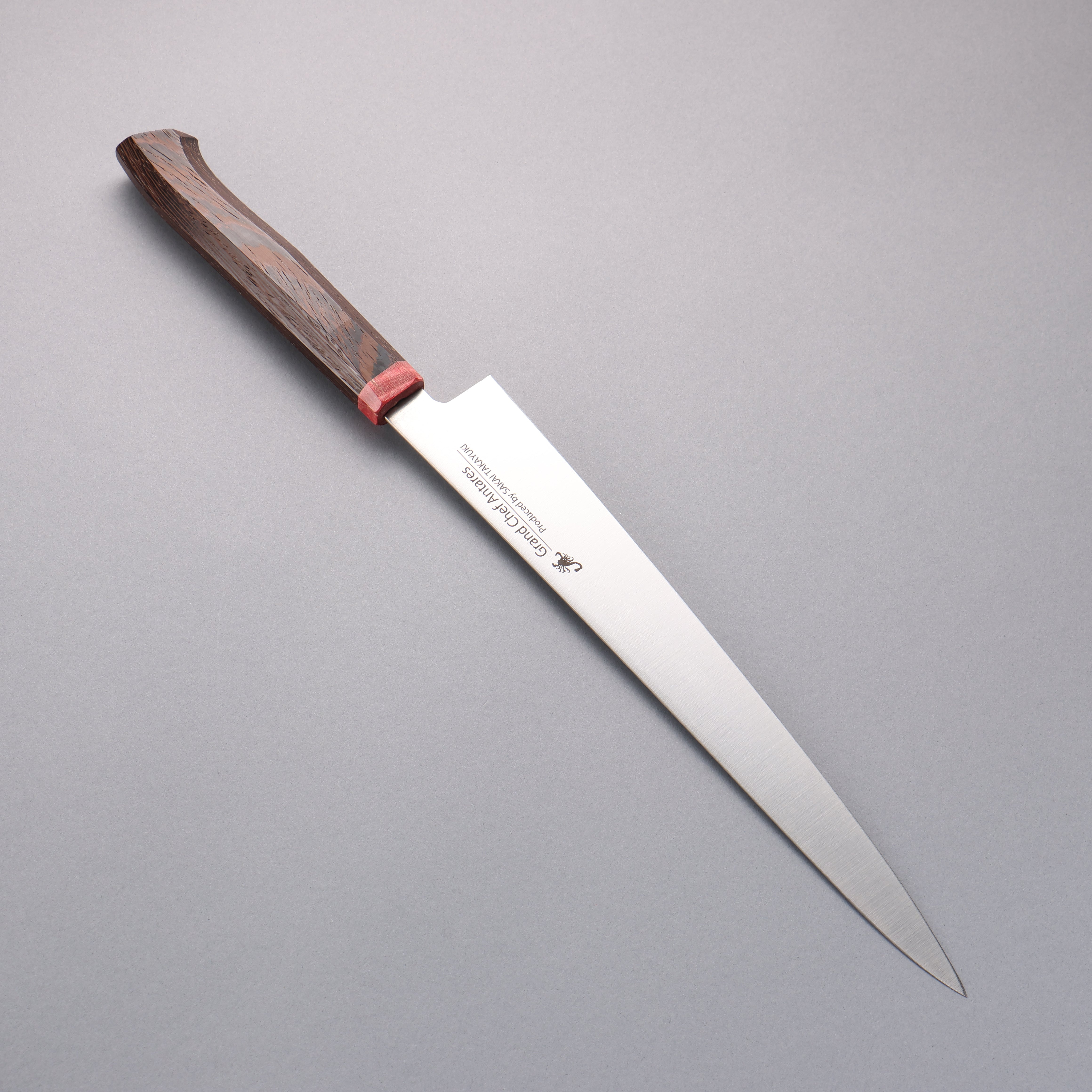 Sakai Takayuki Grand Chef Antares Swedish Steel-stn Sujihiki 270mm Wenge Handle - Japanny - Best Japanese Knife
