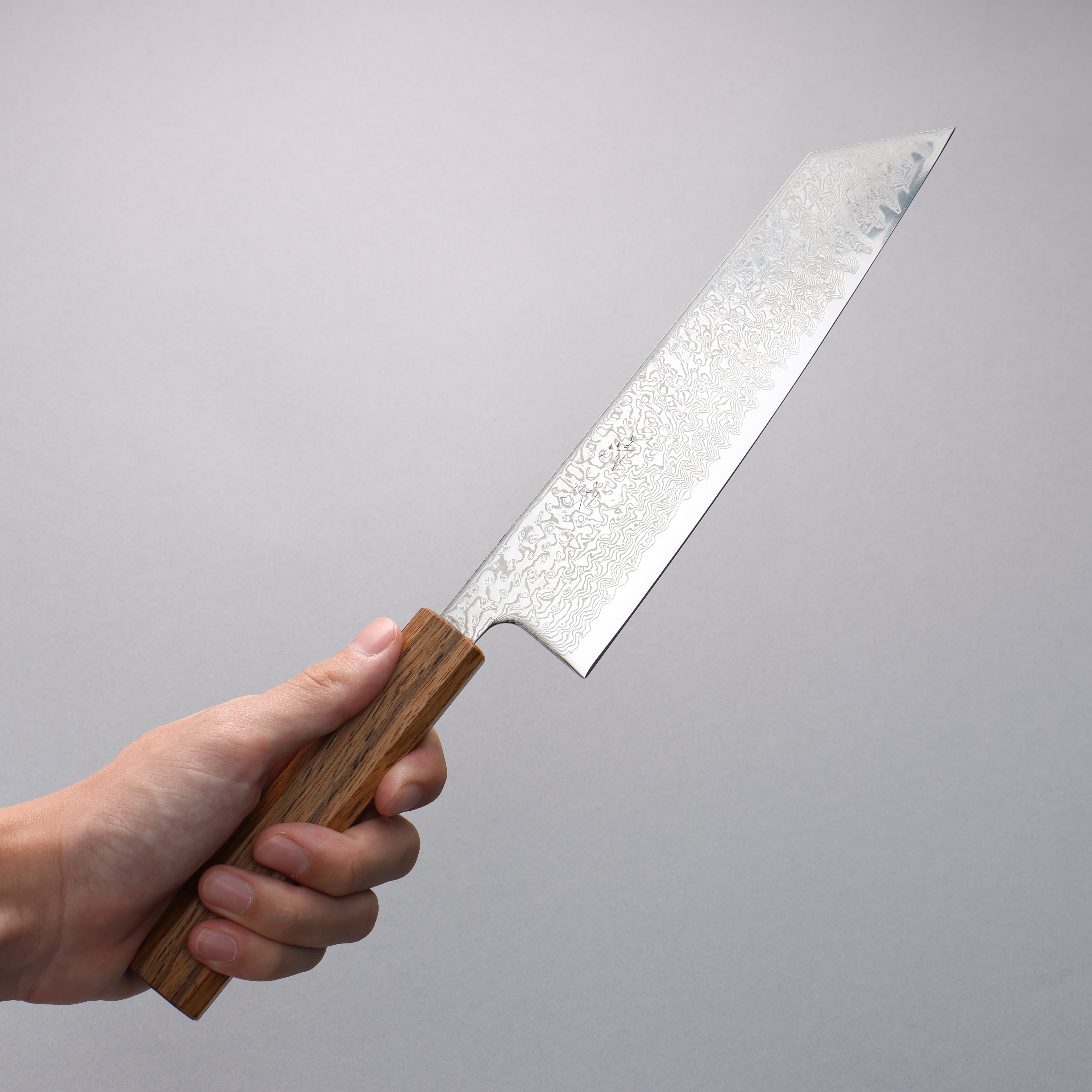 Seisuke SLD 49 Layer Damascus Kiritsuke Gyuto 210mm Oak Handle - Japanny - Best Japanese Knife