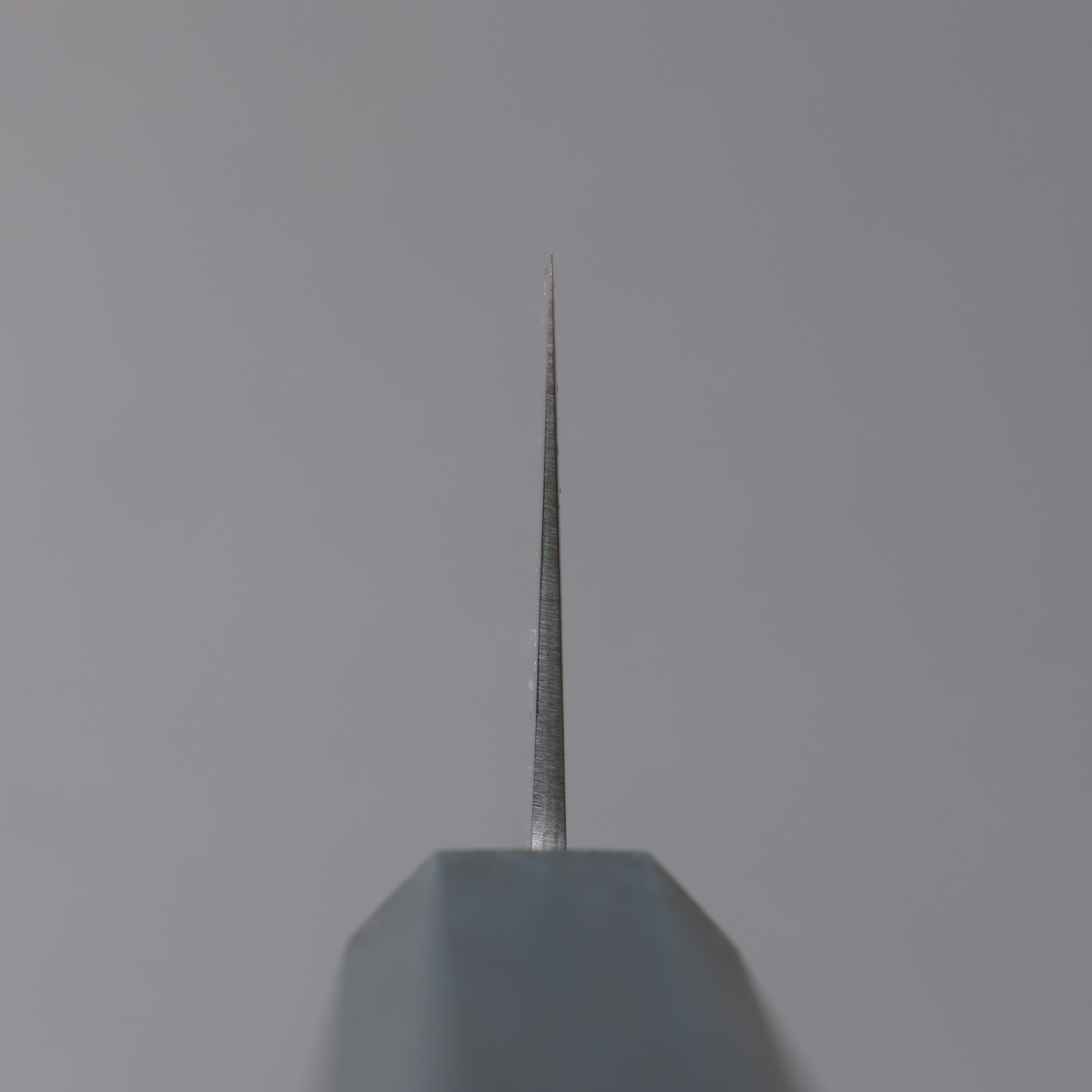 Seisuke Blue Super Migaki Polish Finish Santoku 180mm Blue Lacquered Handle - Japanny - Best Japanese Knife