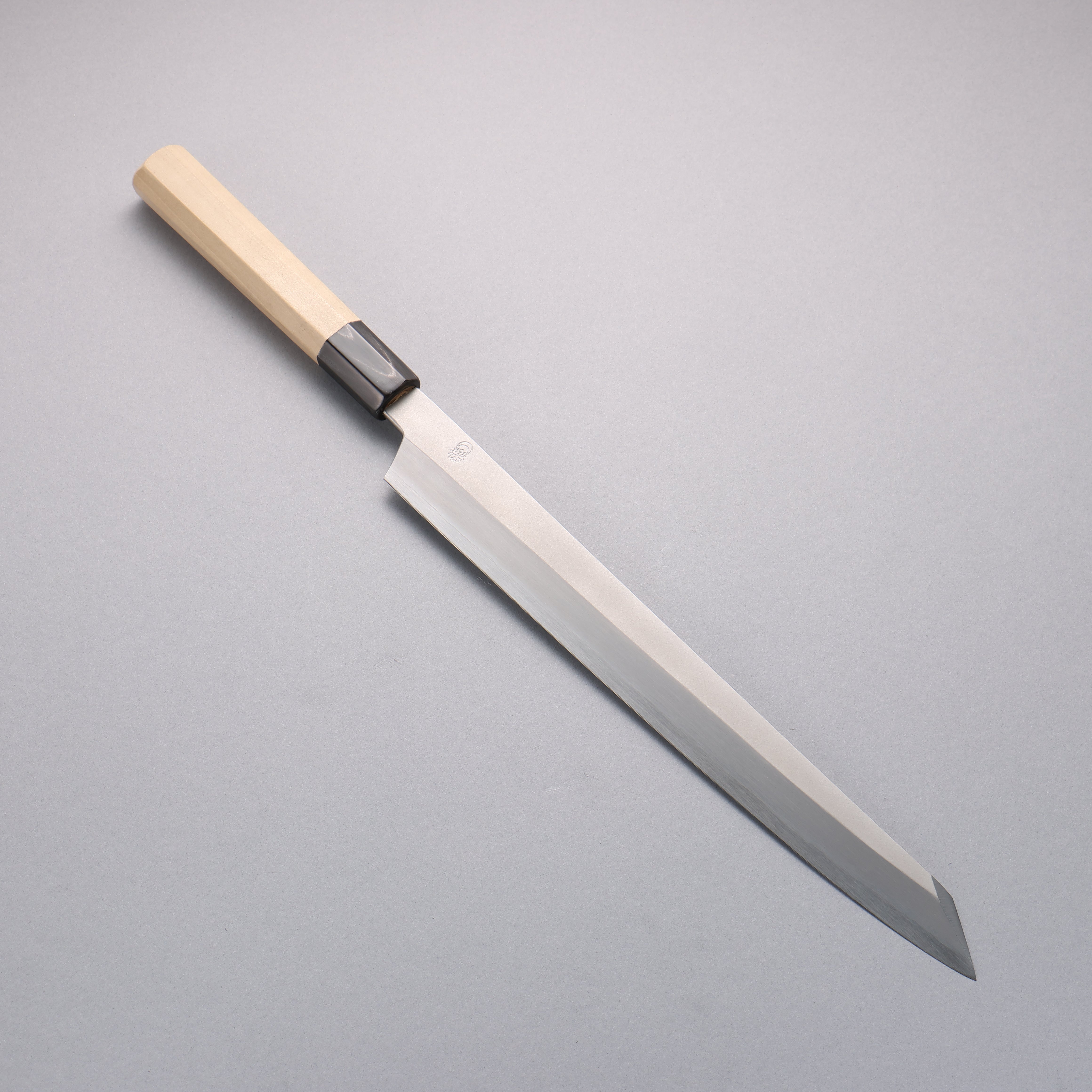 Kikuzuki Silver Steel No.3 Bokashi Kiritsuke Yanagiba 300mm Magnolia Handle - Japanny - Best Japanese Knife