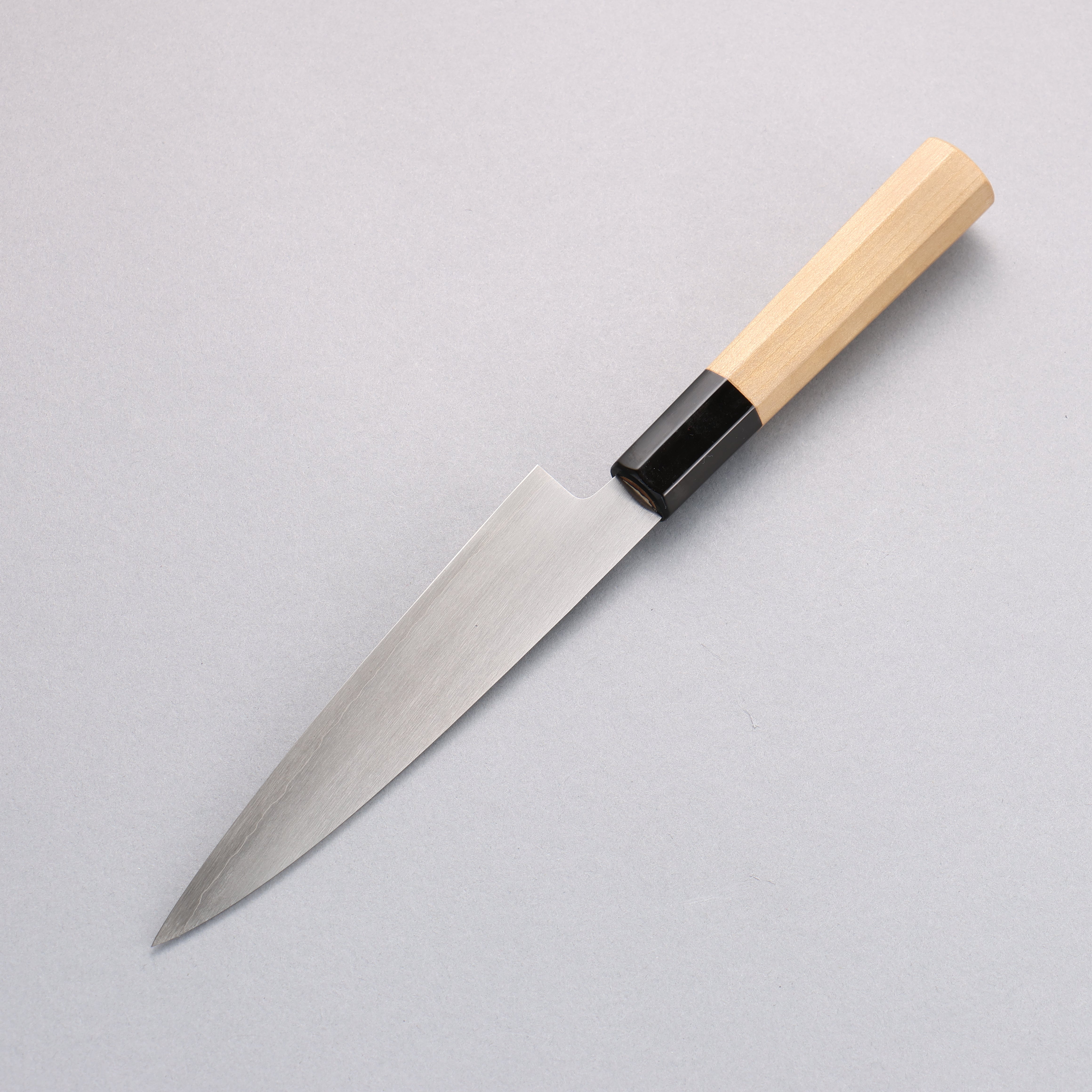 Minamoto Akitada Silver Steel No.3 Kasumitogi Petty-Utility 150mm Magnolia Handle - Japanny - Best Japanese Knife