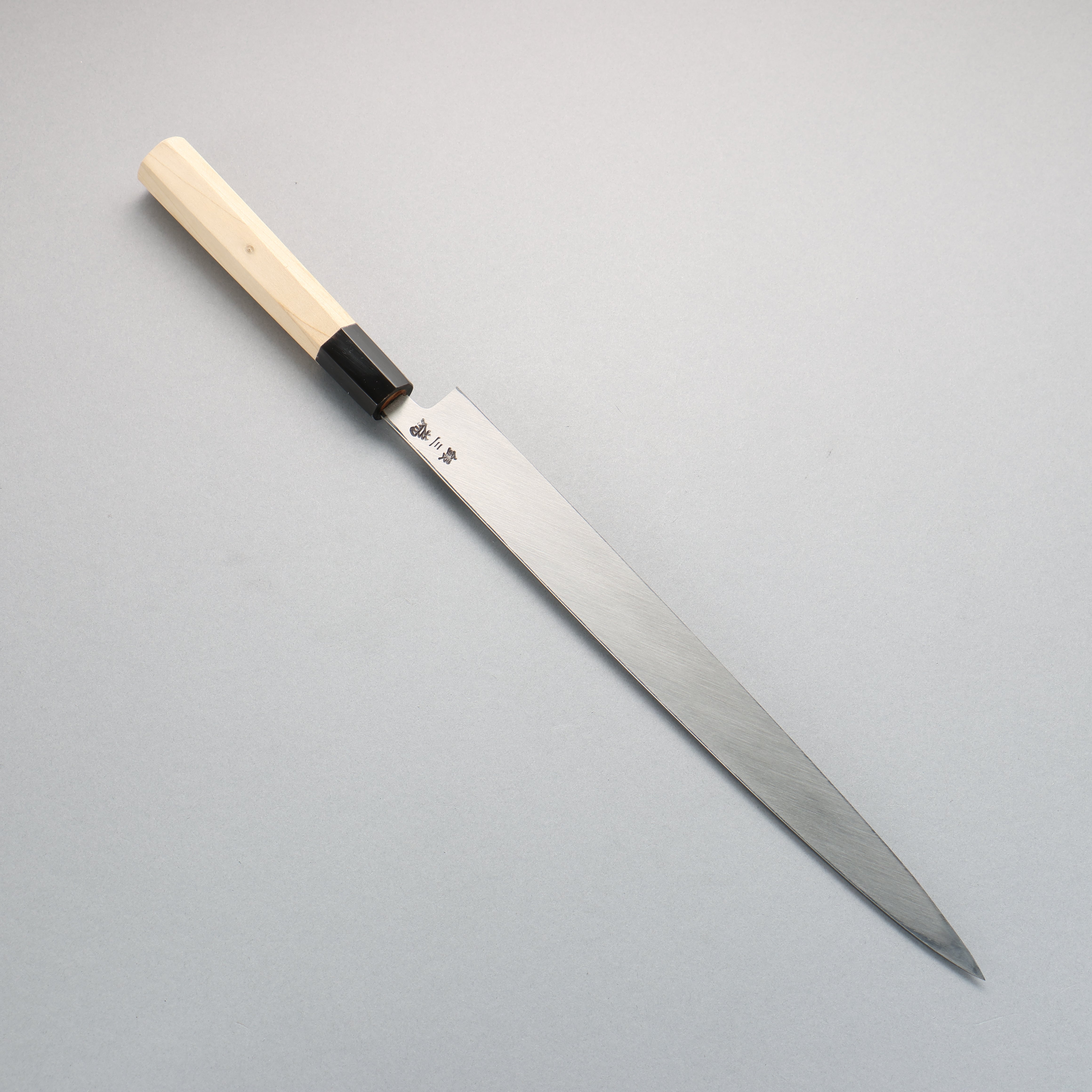 Sakai Takayuki Chef Series Silver Steel No.3 Fuguhiki 300mm Magnolia Handle - Japanny - Best Japanese Knife
