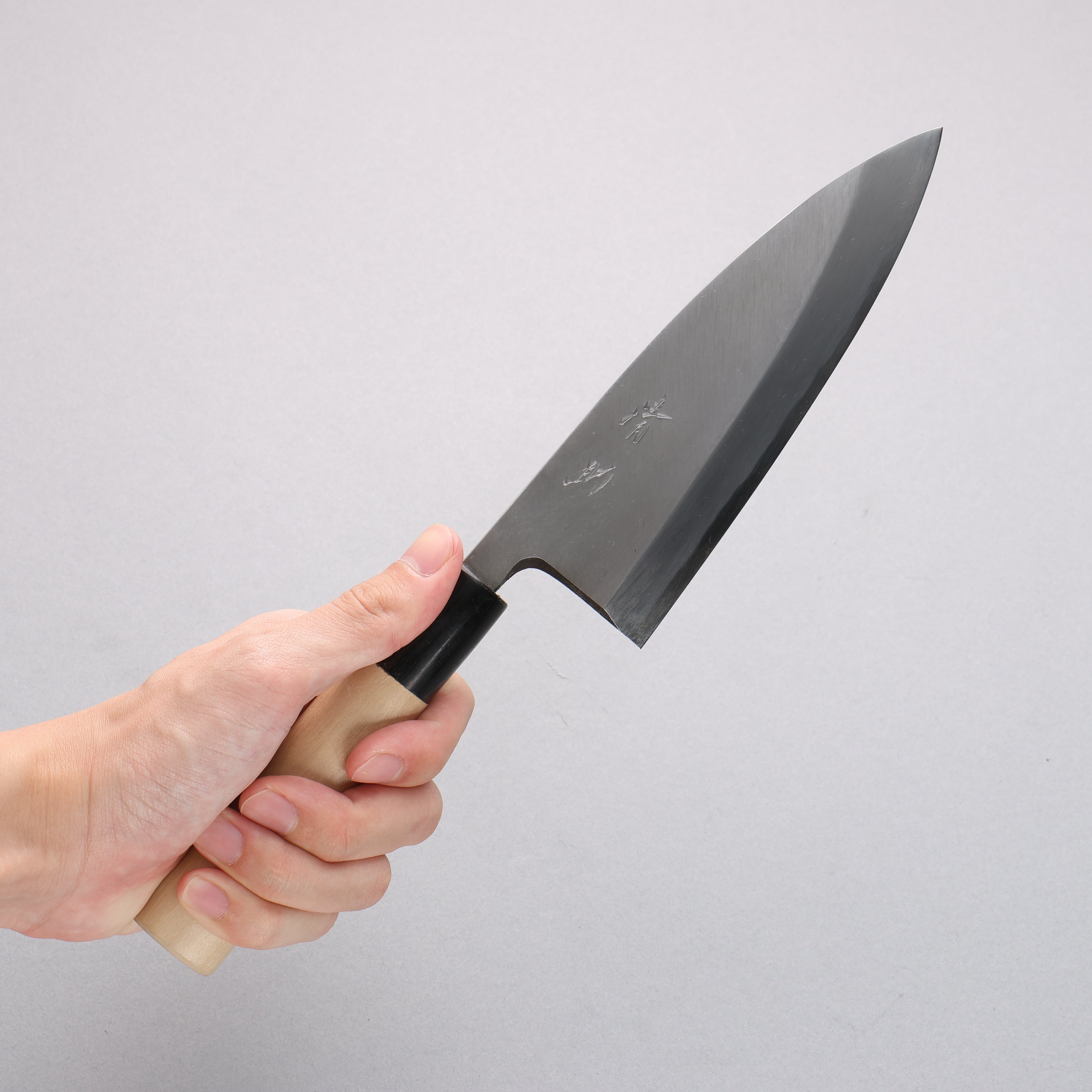 Seisuke White Steel No.2 Kasumitogi Deba Magnolia Handle - Japanny - Best Japanese Knife