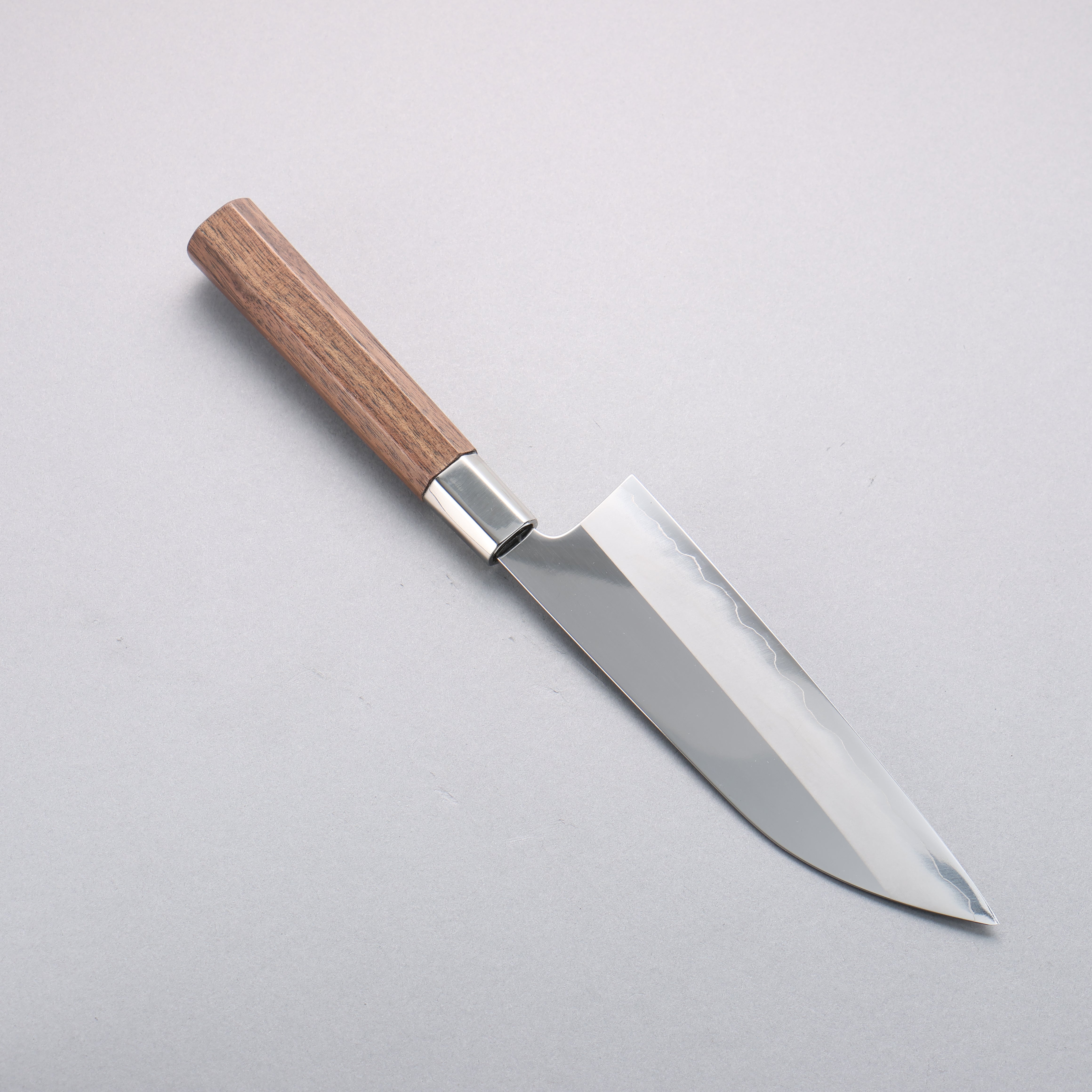 Kurotori Silver Steel No.3 Migaki Finished Funayuki 165mm Walnut Handle - Japanny - Best Japanese Knife