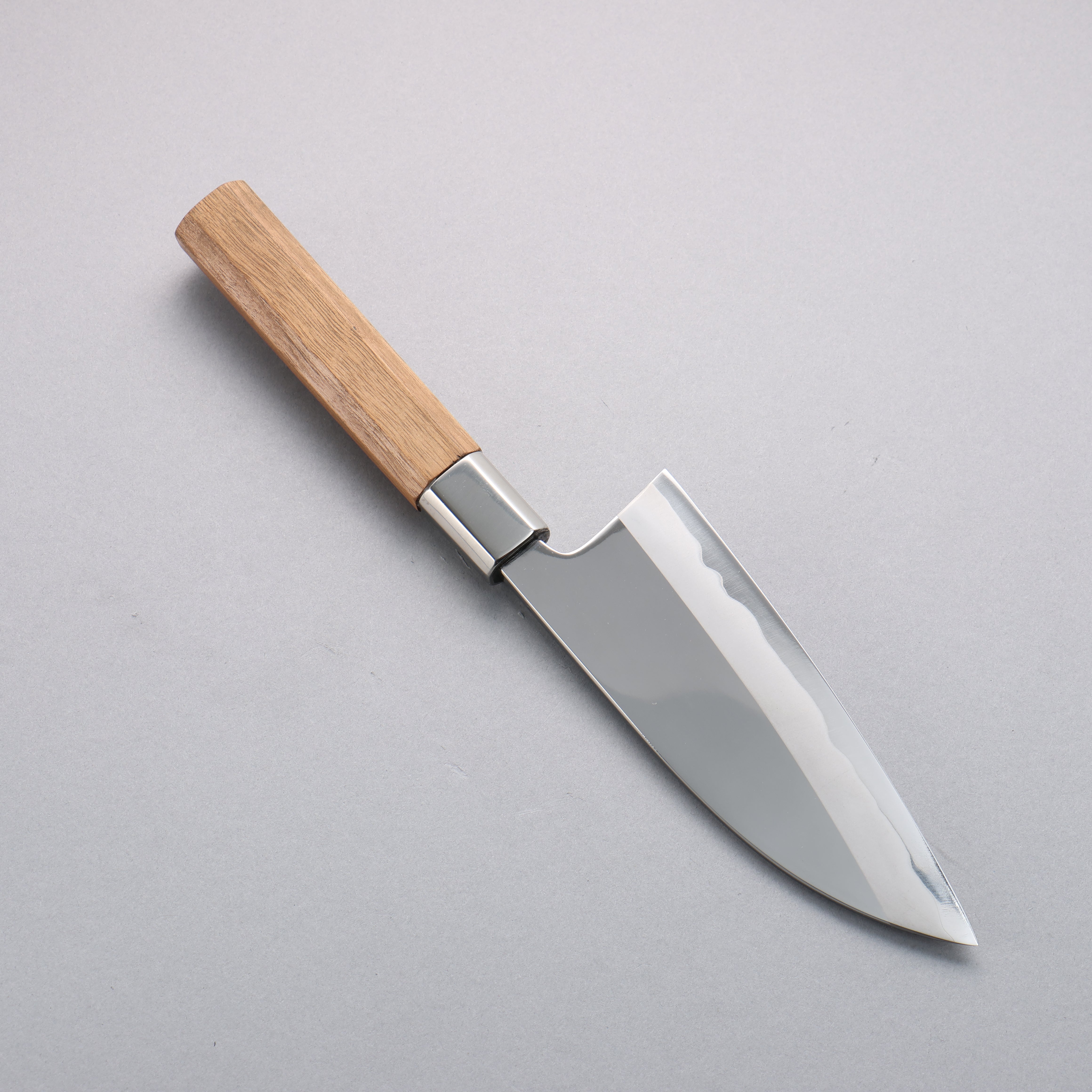 Kurotori Silver Steel No.3 Migaki Finished Deba 165mm Walnut Handle - Japanny - Best Japanese Knife