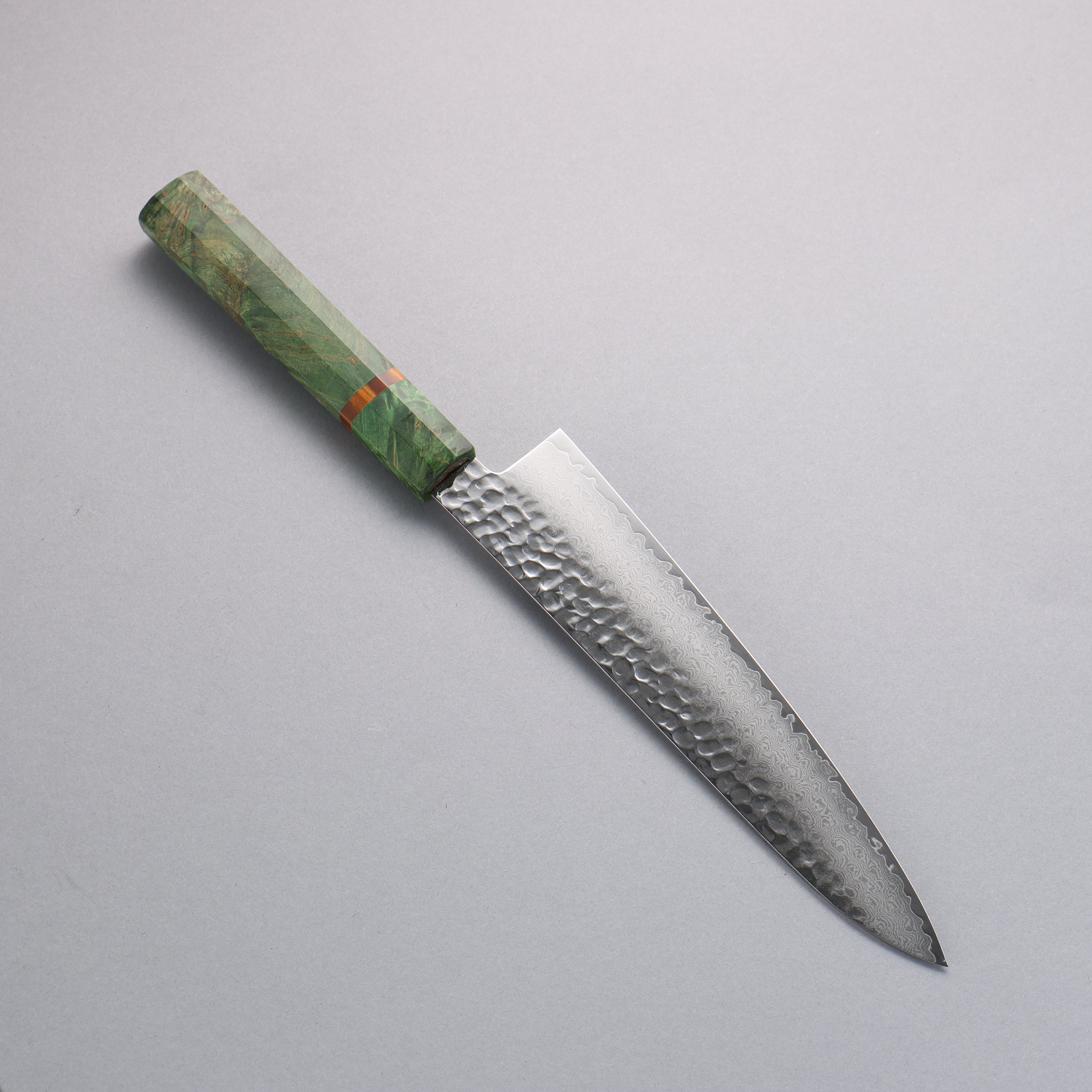Sakai Takayuki VG10 33 Layer Damascus Gyuto 210mm Stabilized wood Handle - Japanny - Best Japanese Knife
