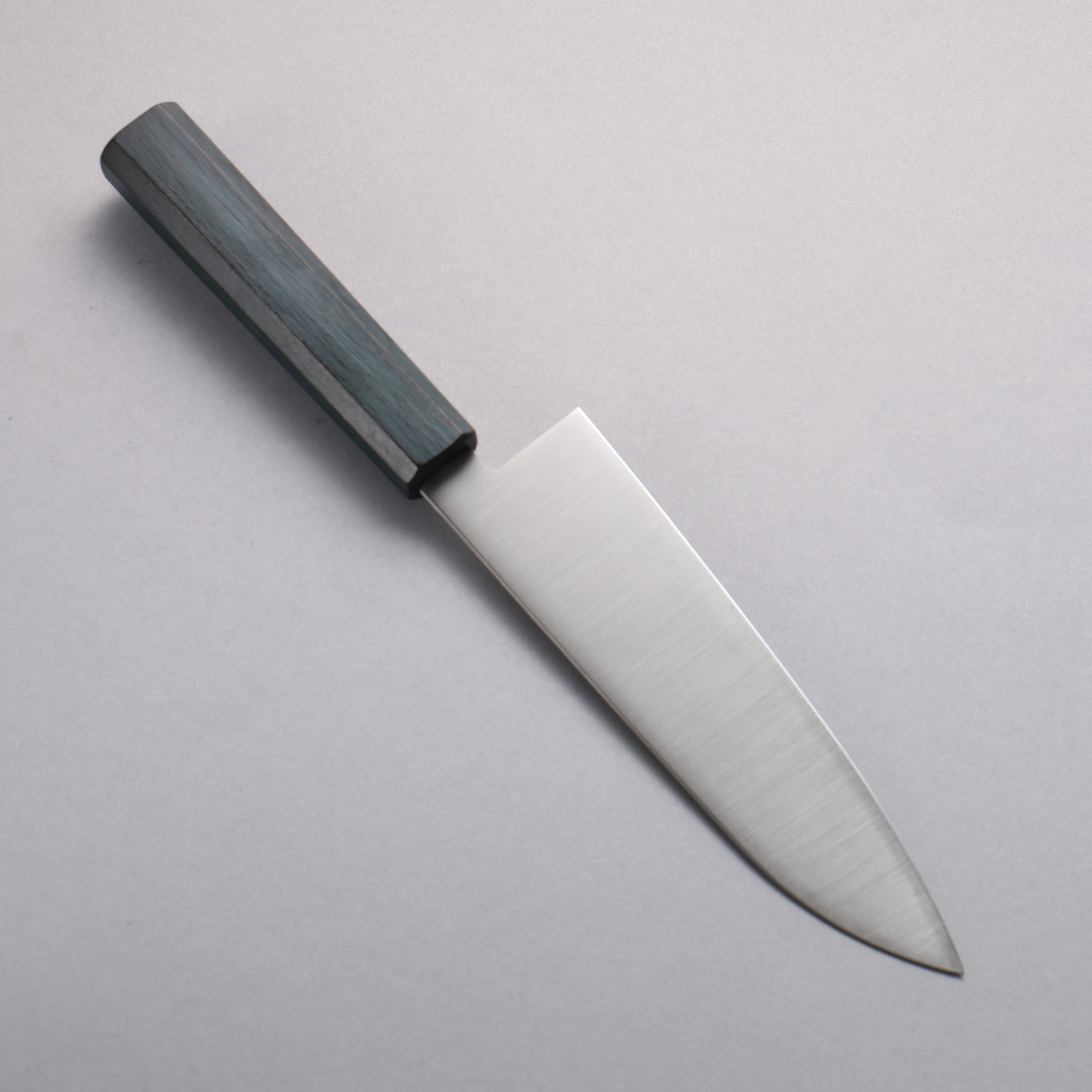 Seisuke VG10 Santoku 180mm Oak (Indigo Dyed) Handle - Japanny - Best Japanese Knife