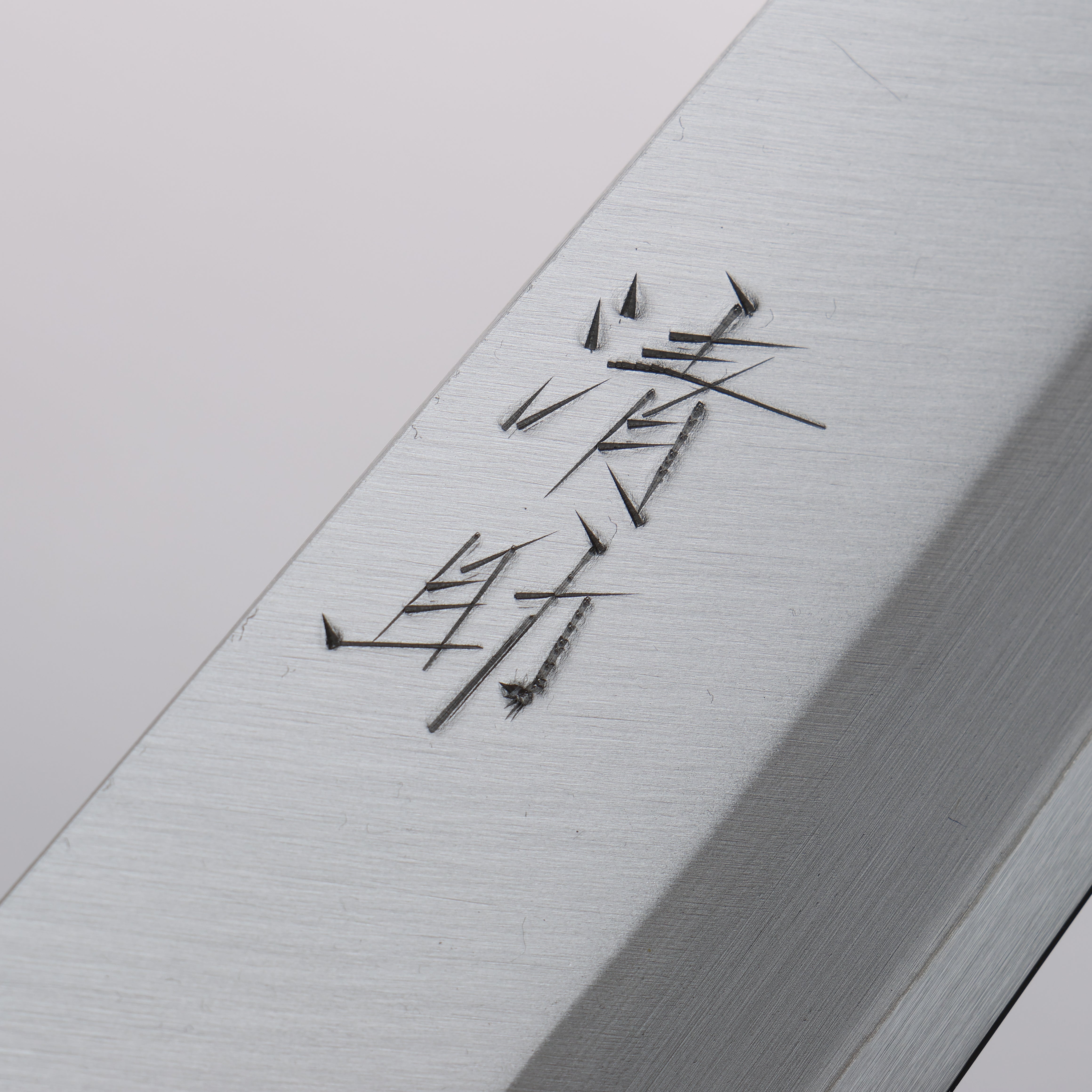 Seisuke Blue Super Kasumitogi Santoku 165mm Shitan Handle - Japanny - Best Japanese Knife