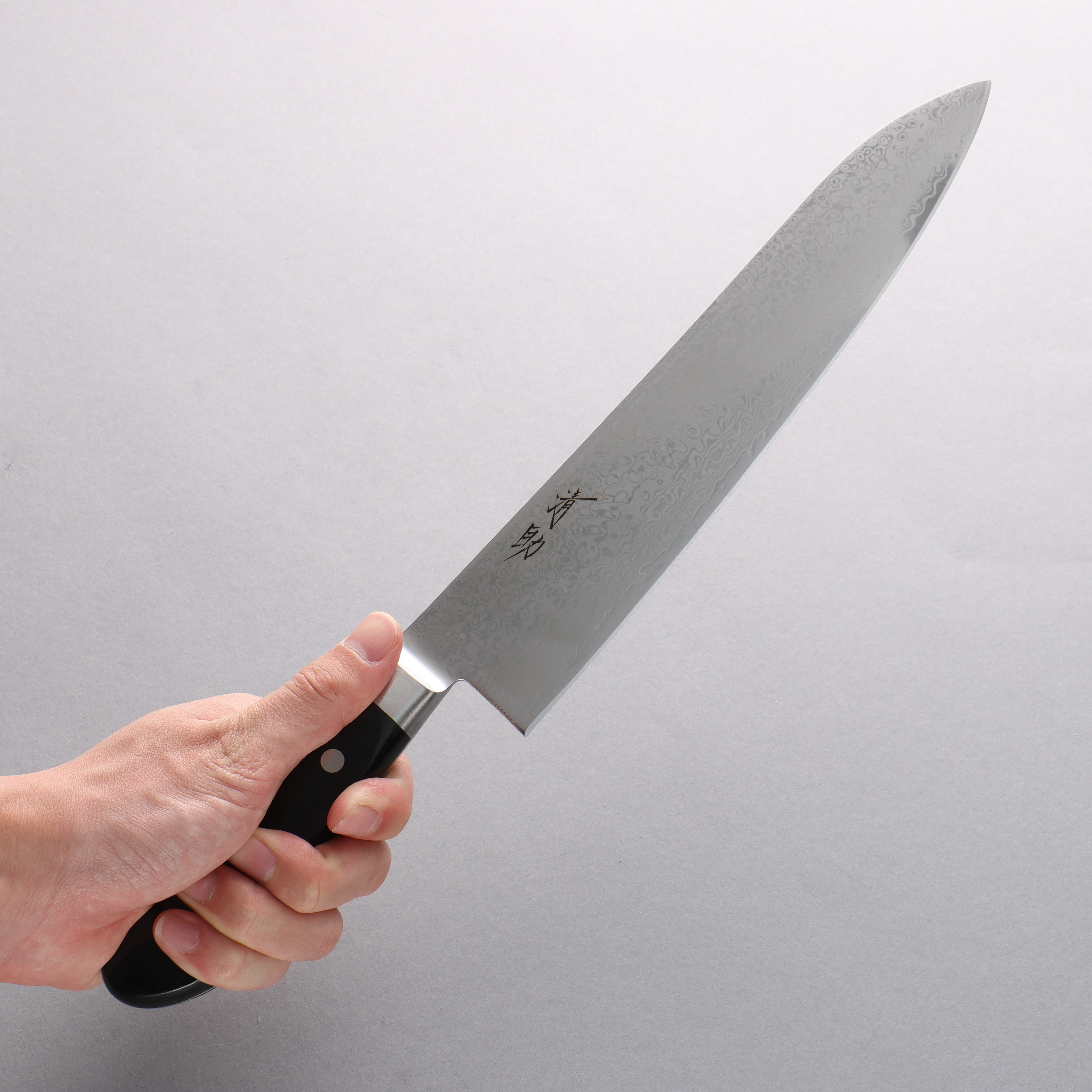 Seisuke VG10 33 Layer Damascus Gyuto 240mm Black Pakka wood Handle - Japanny - Best Japanese Knife