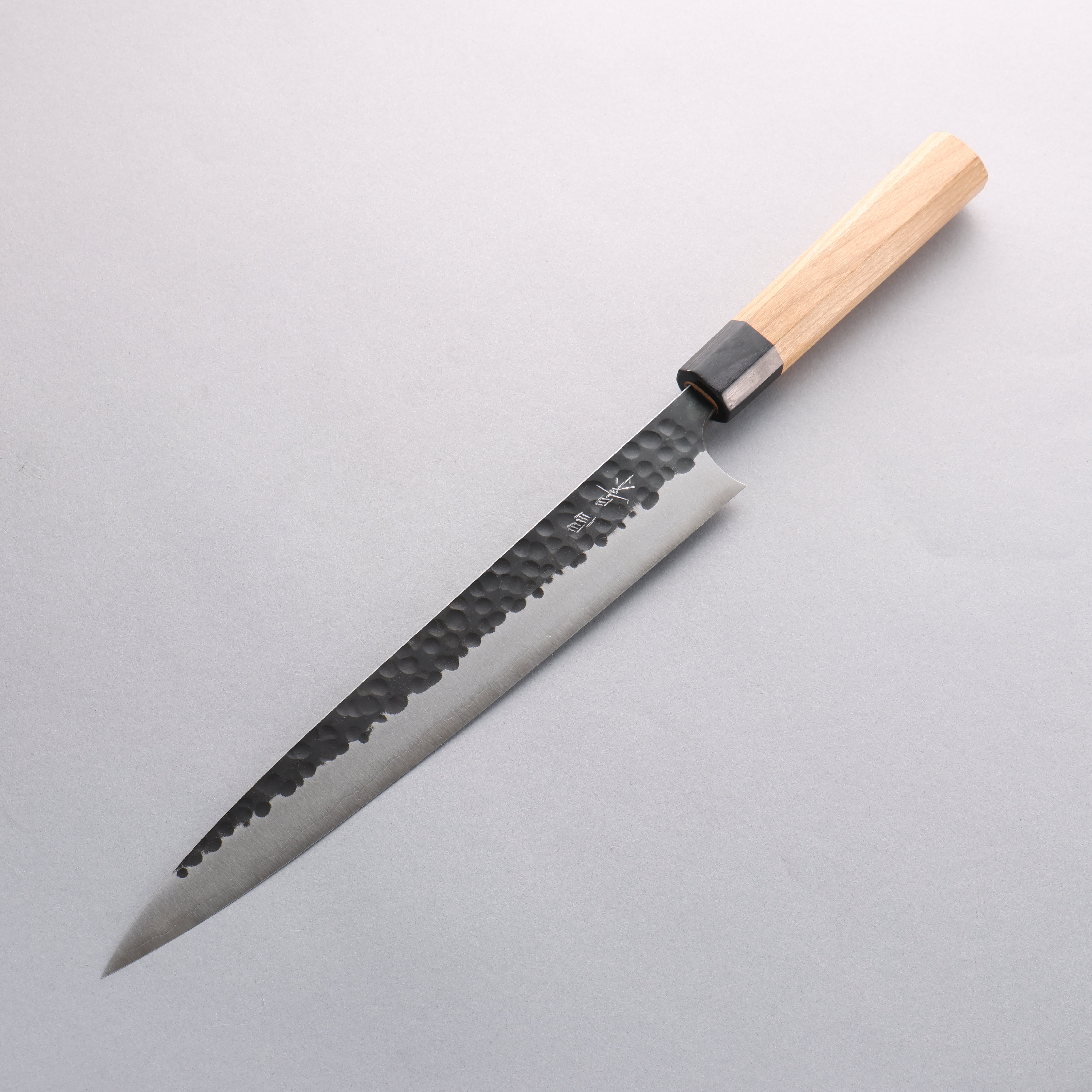 Masakage Koishi Blue Super Black Finished Sujihiki 270mm American Cherry Handle - Japanny - Best Japanese Knife