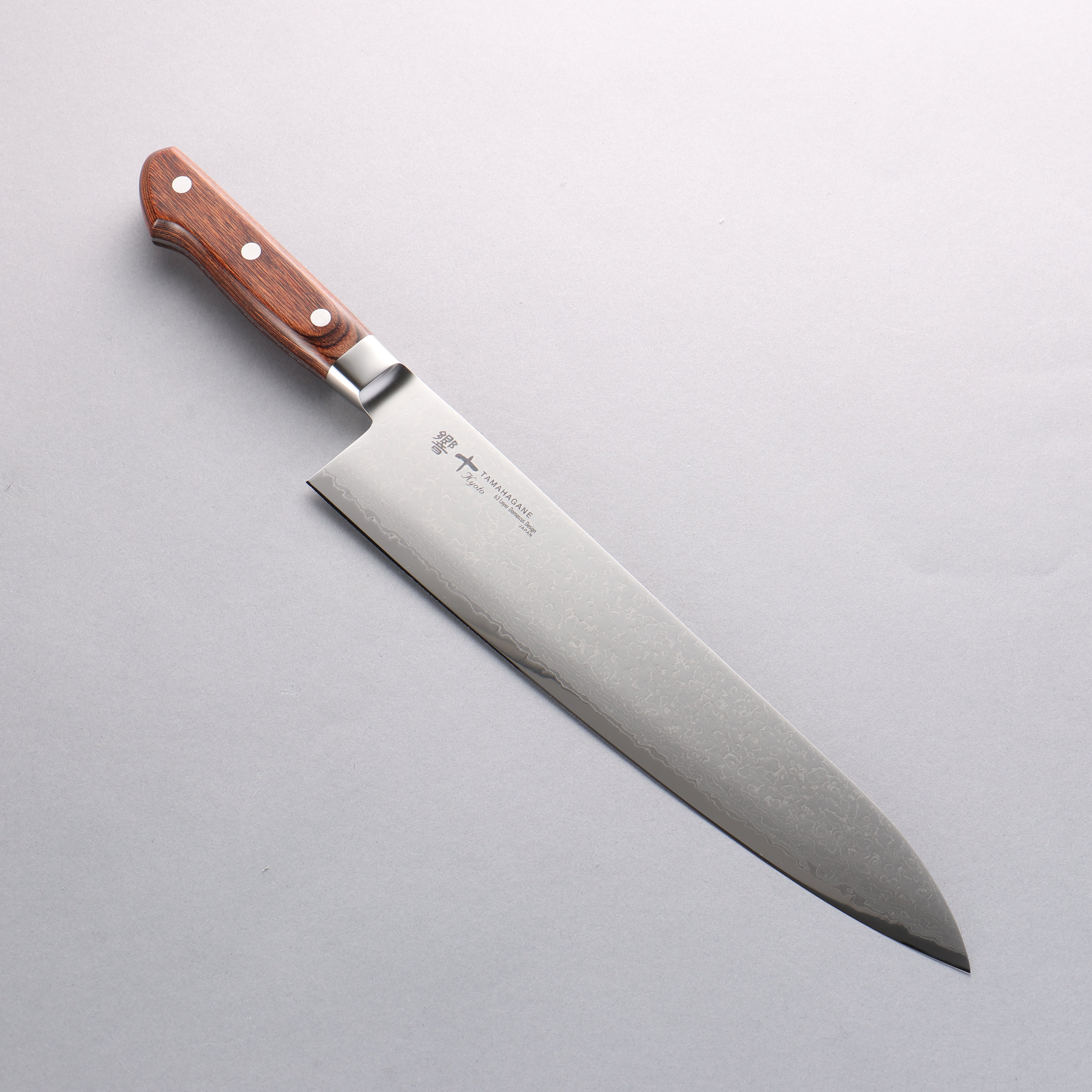 Tamahagane Kyoto 63 Layer Damascus Gyuto 270mm KP-1103 - Japanny - Best Japanese Knife