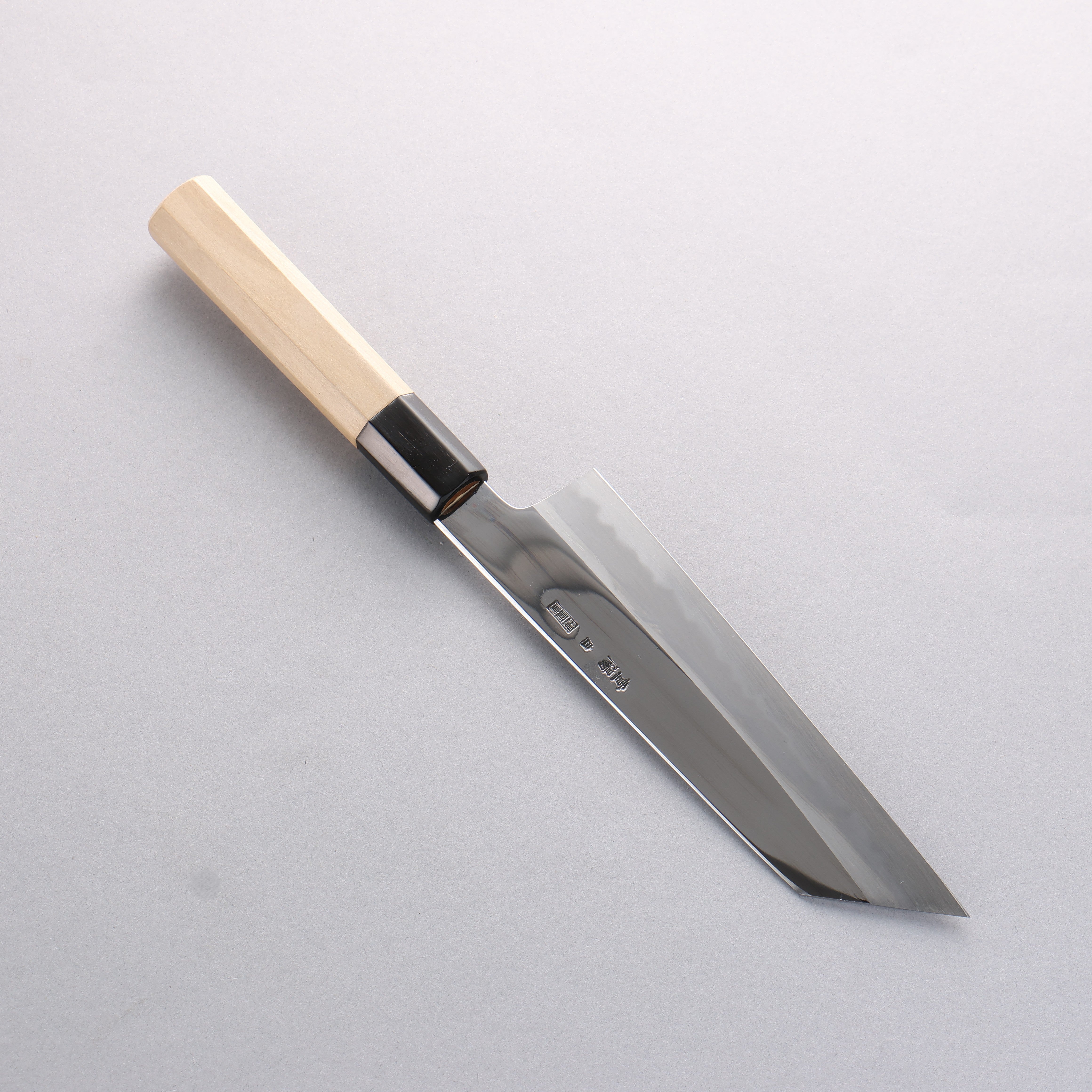 Choyo White Steel Mirrored Finish Kiritsuke Santoku 180mm Magnolia Handle - Japanny - Best Japanese Knife