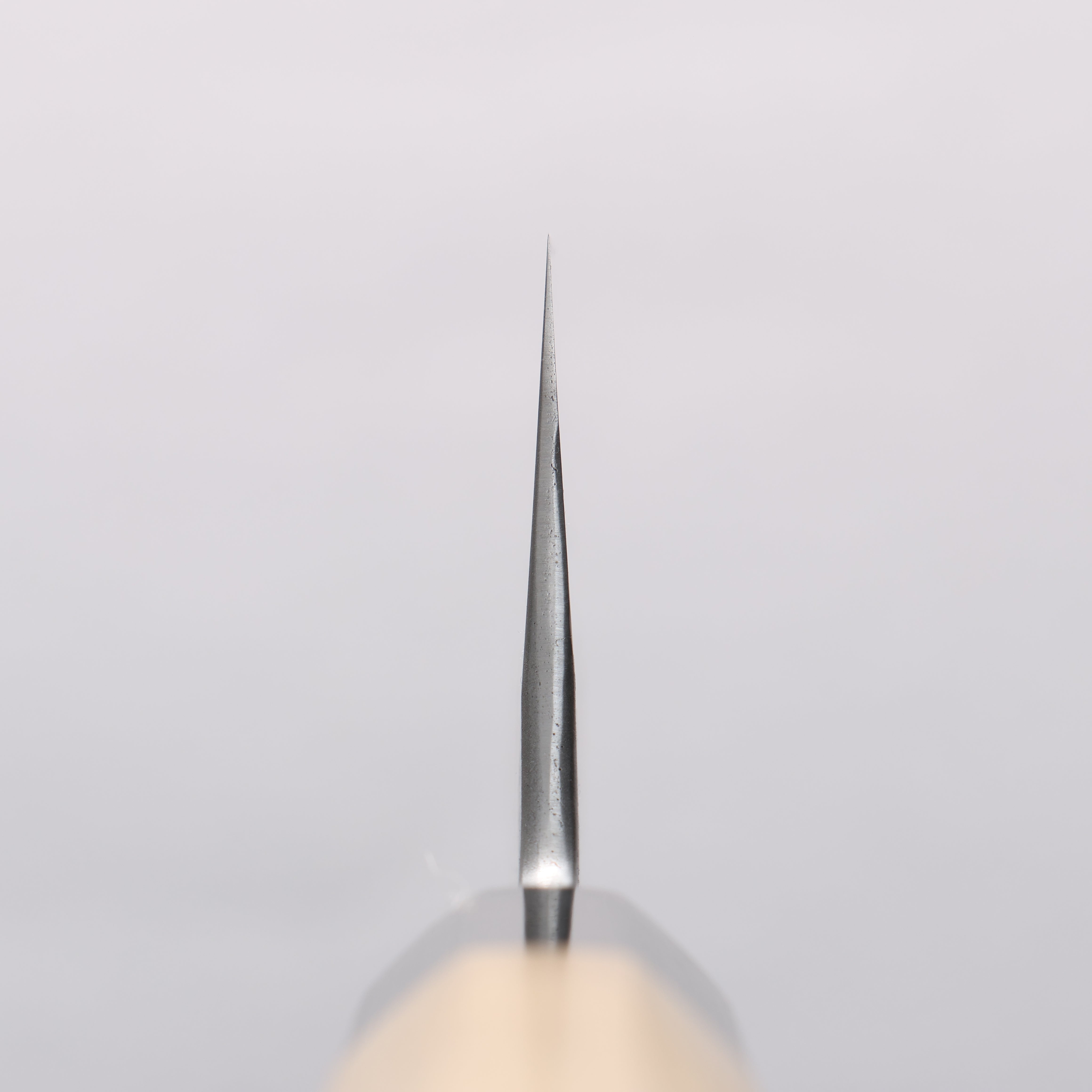 Kikuzuki White Steel No.2 Nashiji Gyuto 240mm Magnolia Handle - Japanny - Best Japanese Knife