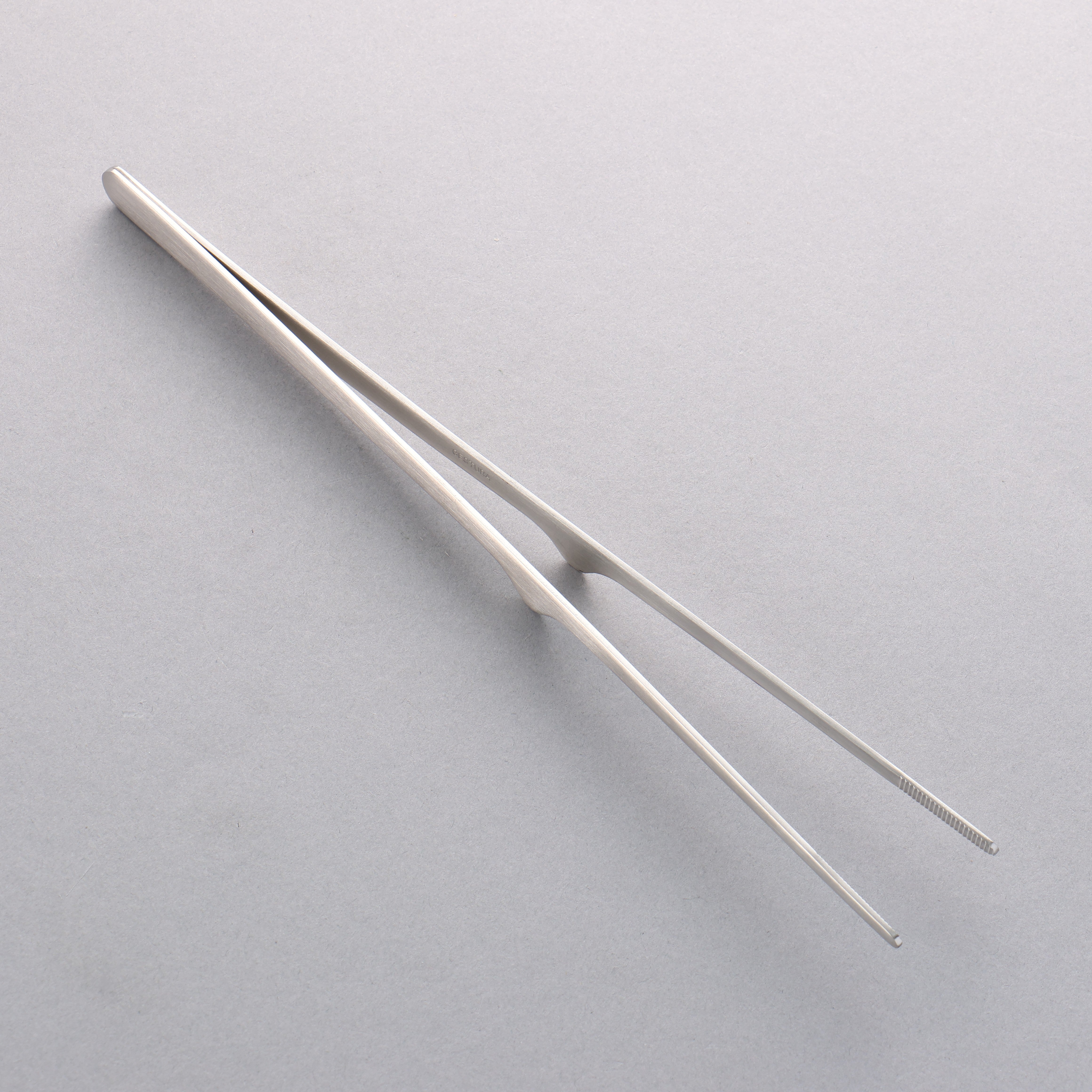 Gestura Silver metal Tongs 250mm - Japanny - Best Japanese Knife
