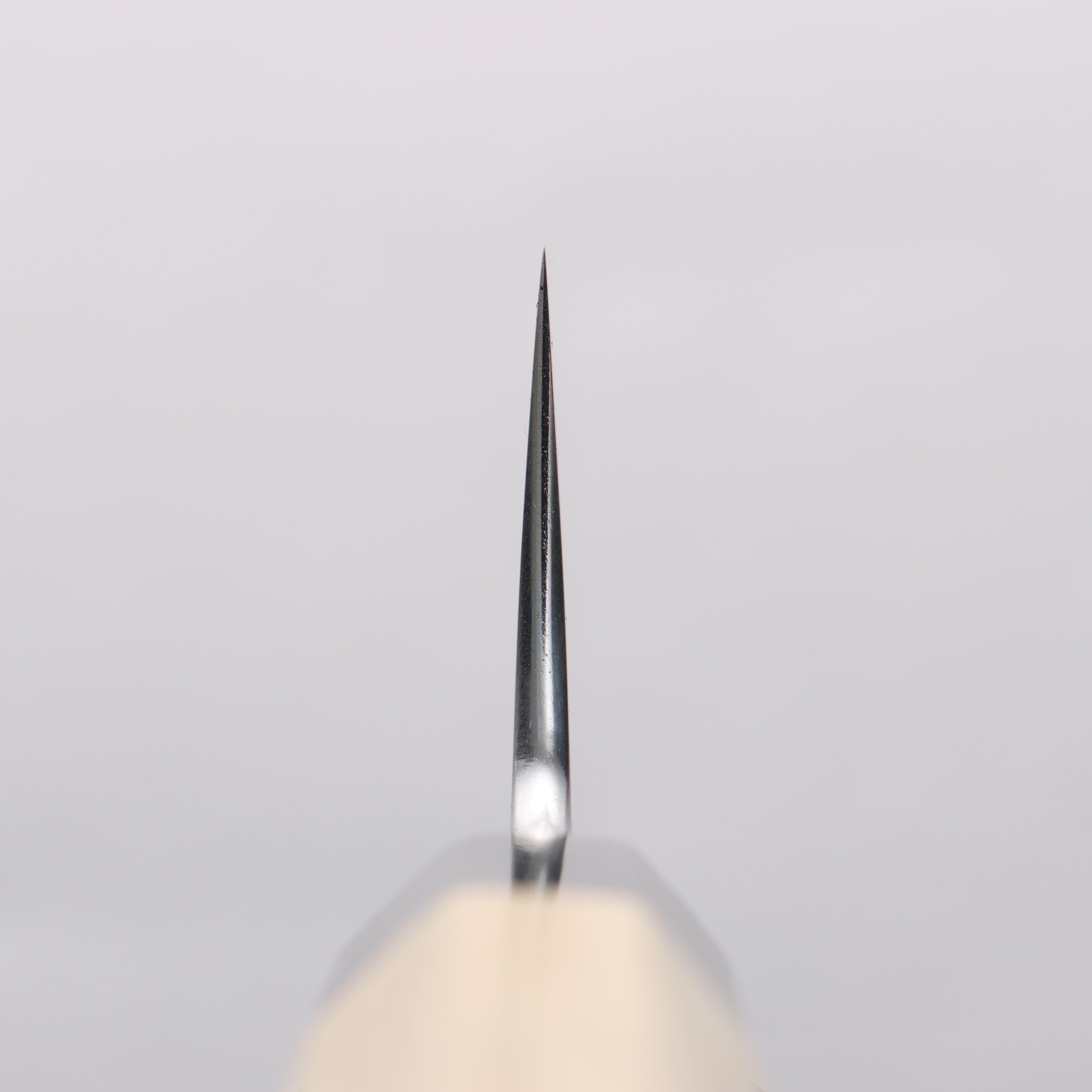 Kikuzuki Blue Steel No.1 Damascus Kiritsuke Santoku 180mm Magnolia Handle - Japanny - Best Japanese Knife