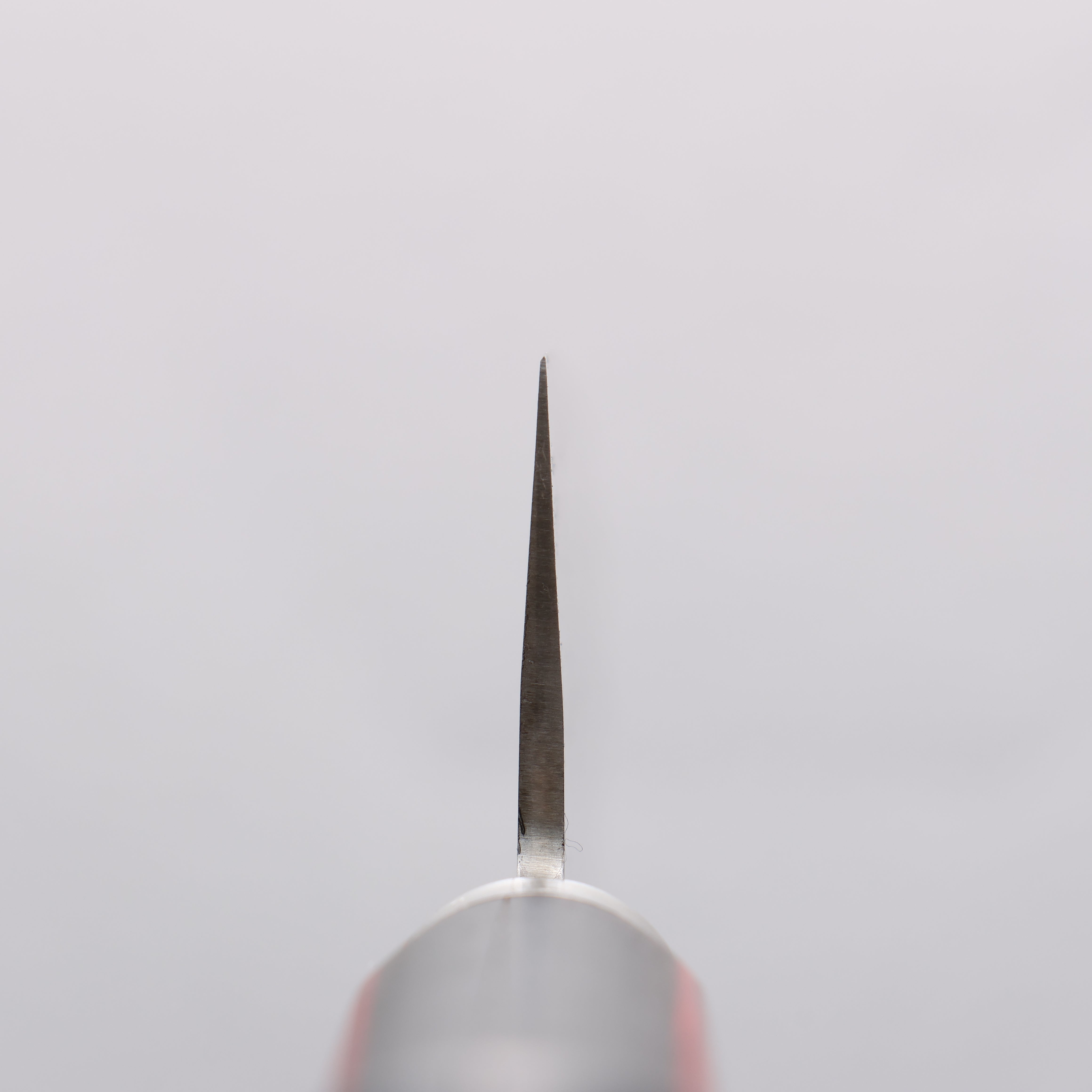 Seisuke Blue Super Migaki Finished Santoku 170mm Red and Black Pakka wood Handle - Japanny - Best Japanese Knife