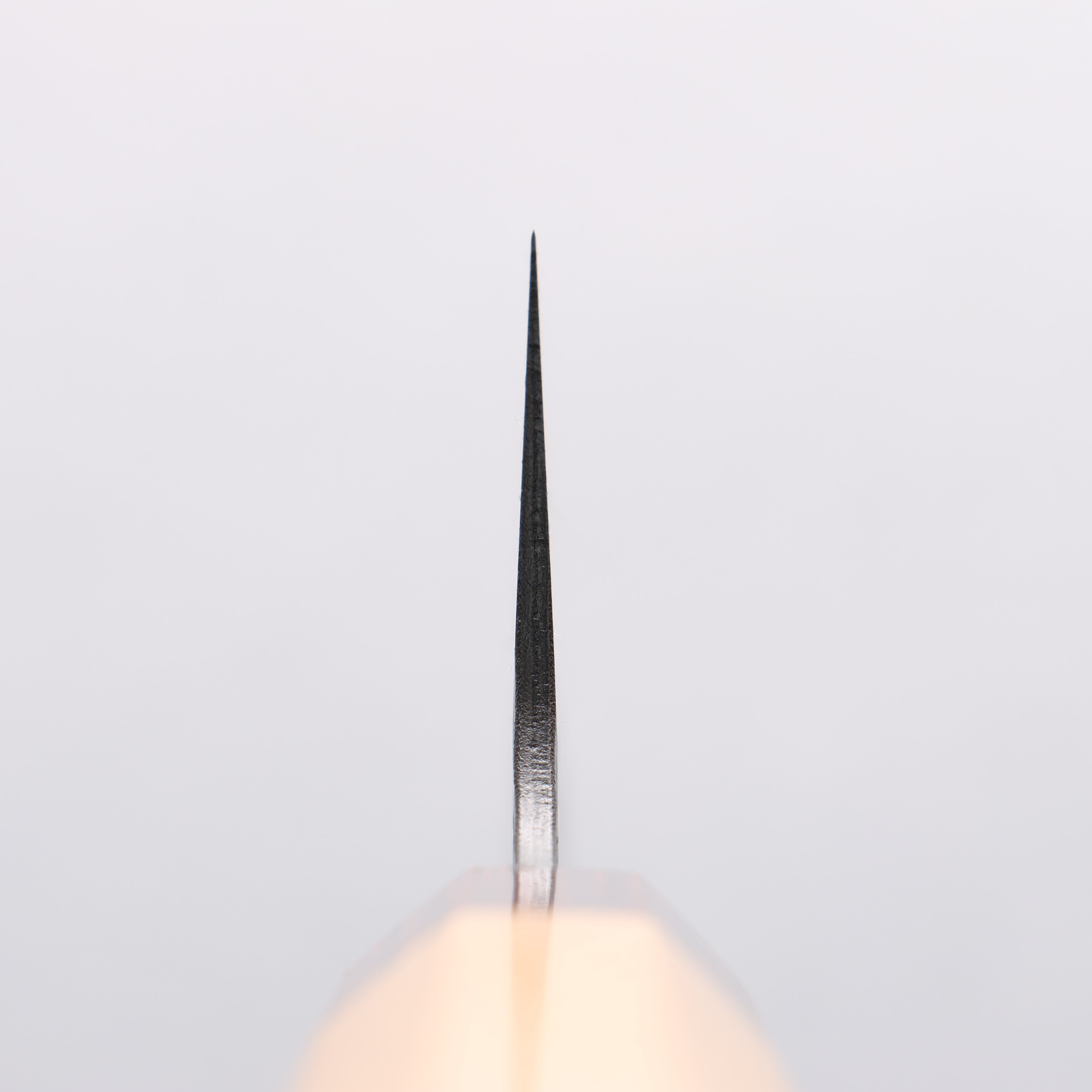 Sakai Takayuki Blue Super Hammered Black Finished Kengata Gyuto 190mm - Japanny - Best Japanese Knife