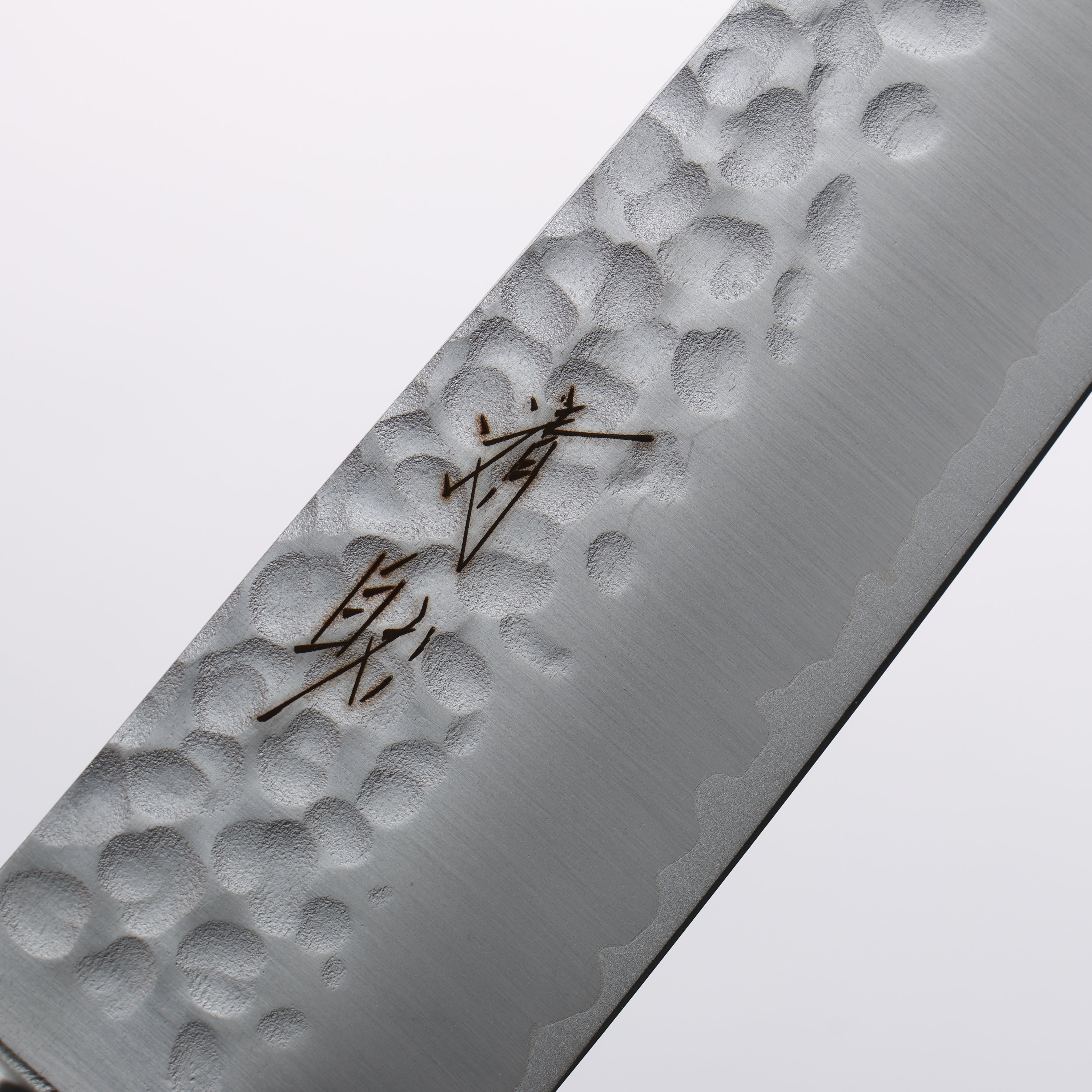 Seisuke VG10 Hammered Petty-Utility 120mm Charcoal Gray Pakka wood Handle - Japanny - Best Japanese Knife