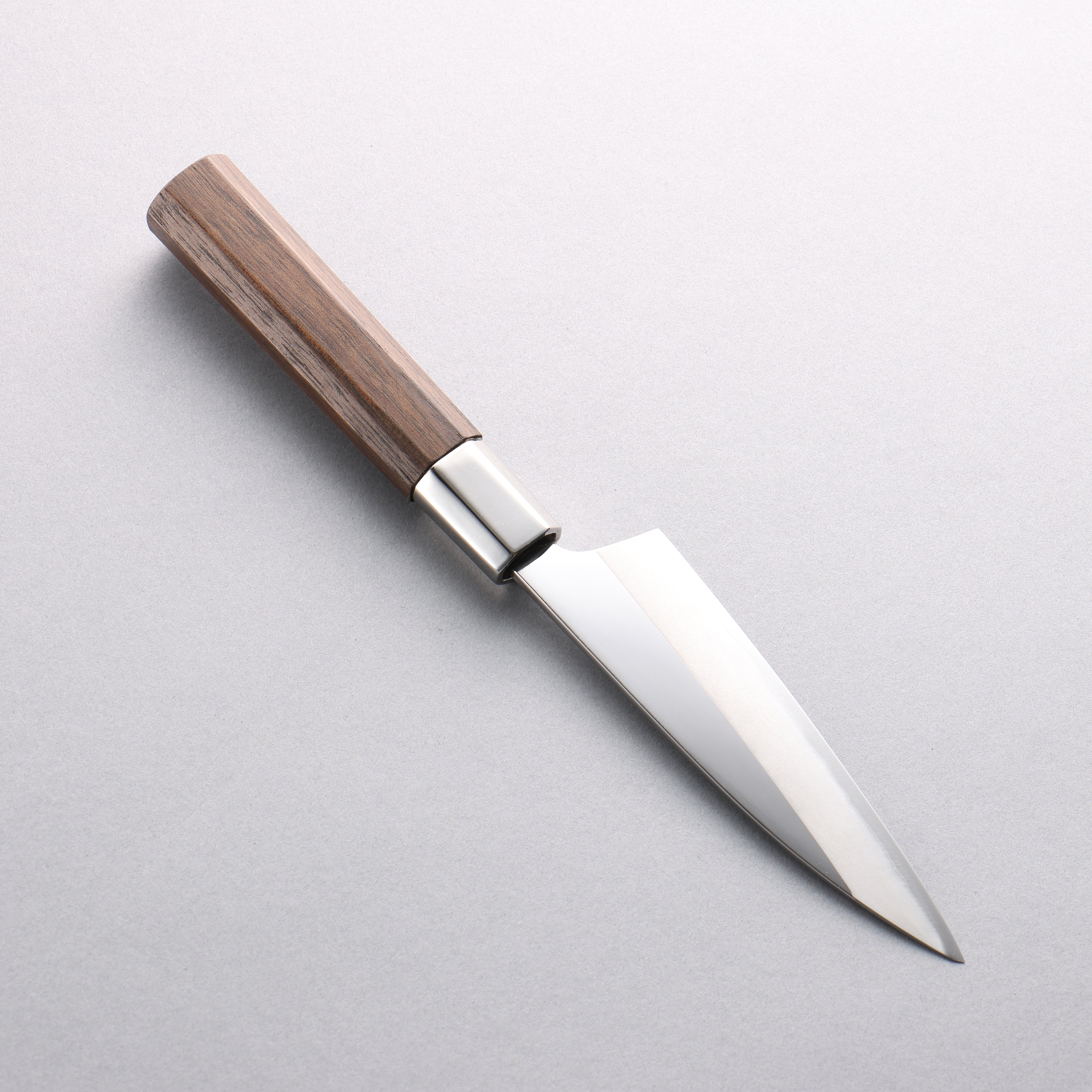 Kurotori Silver Steel No.3 Migaki Finished Fish Slicer 120mm Walnut Handle - Japanny - Best Japanese Knife