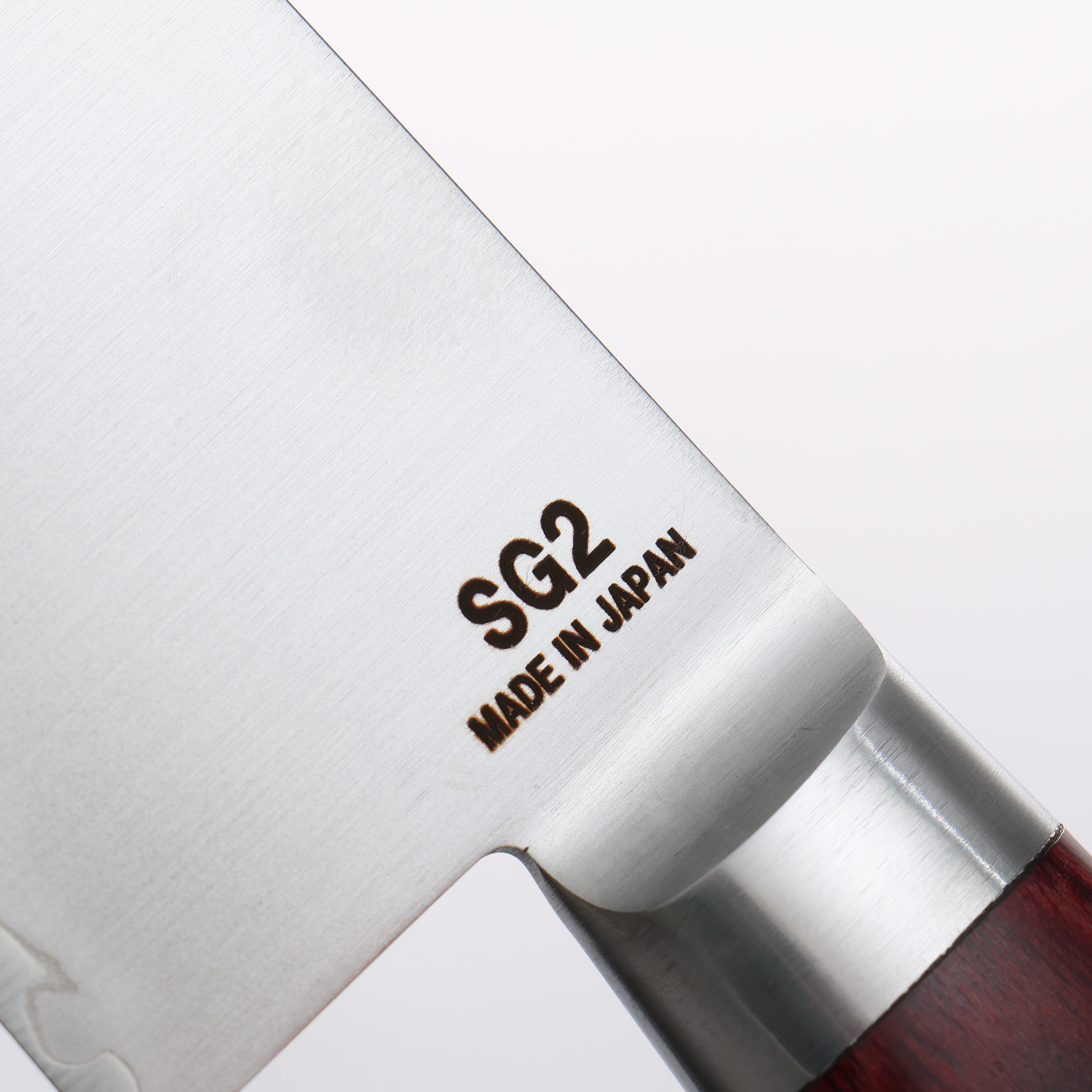 Higuchi SG2 Santoku 180mm Red Pakka wood Handle - Japanny - Best Japanese Knife