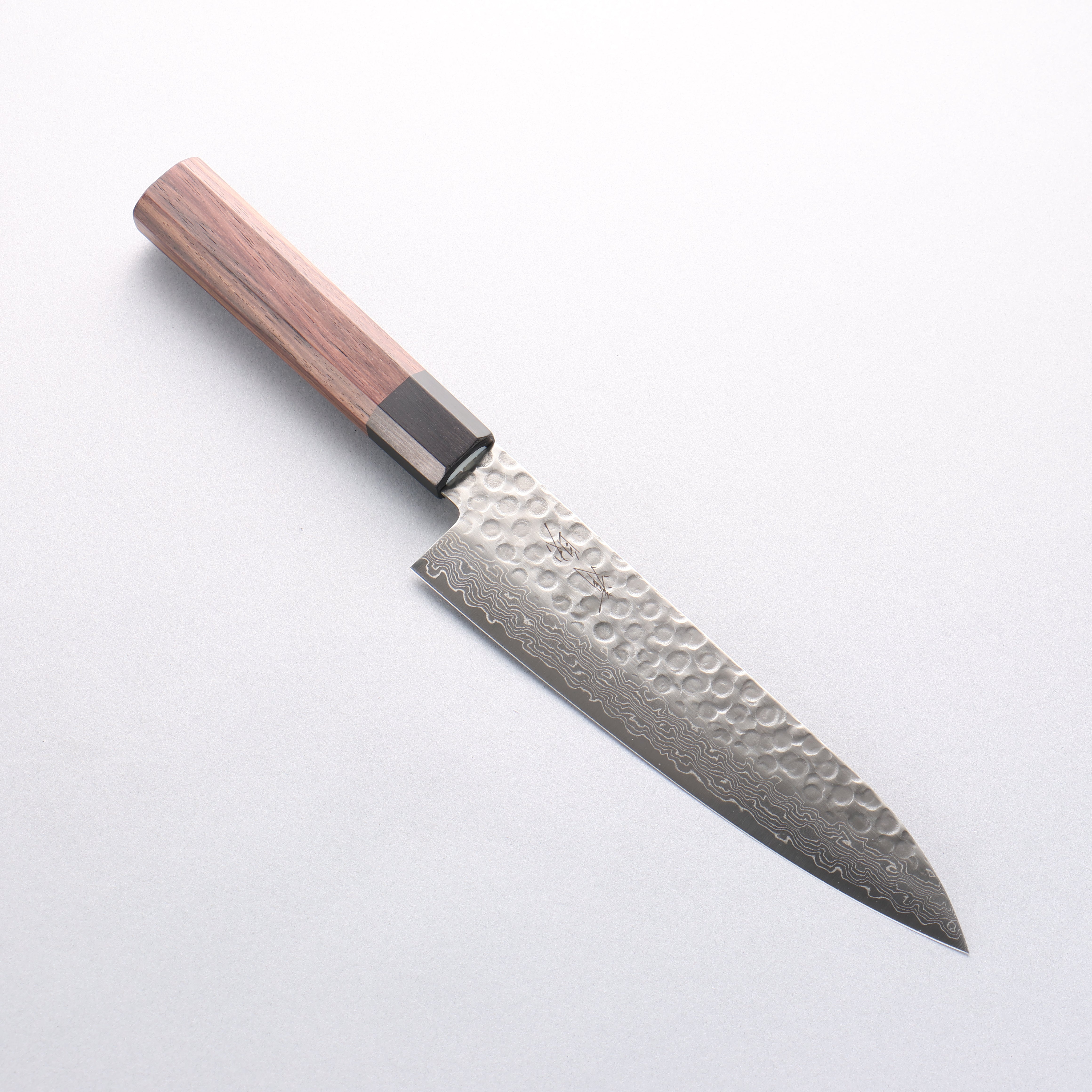 Seisuke AUS10 45 Layer Damascus Gyuto 180mm Shitan Handle - Japanny - Best Japanese Knife