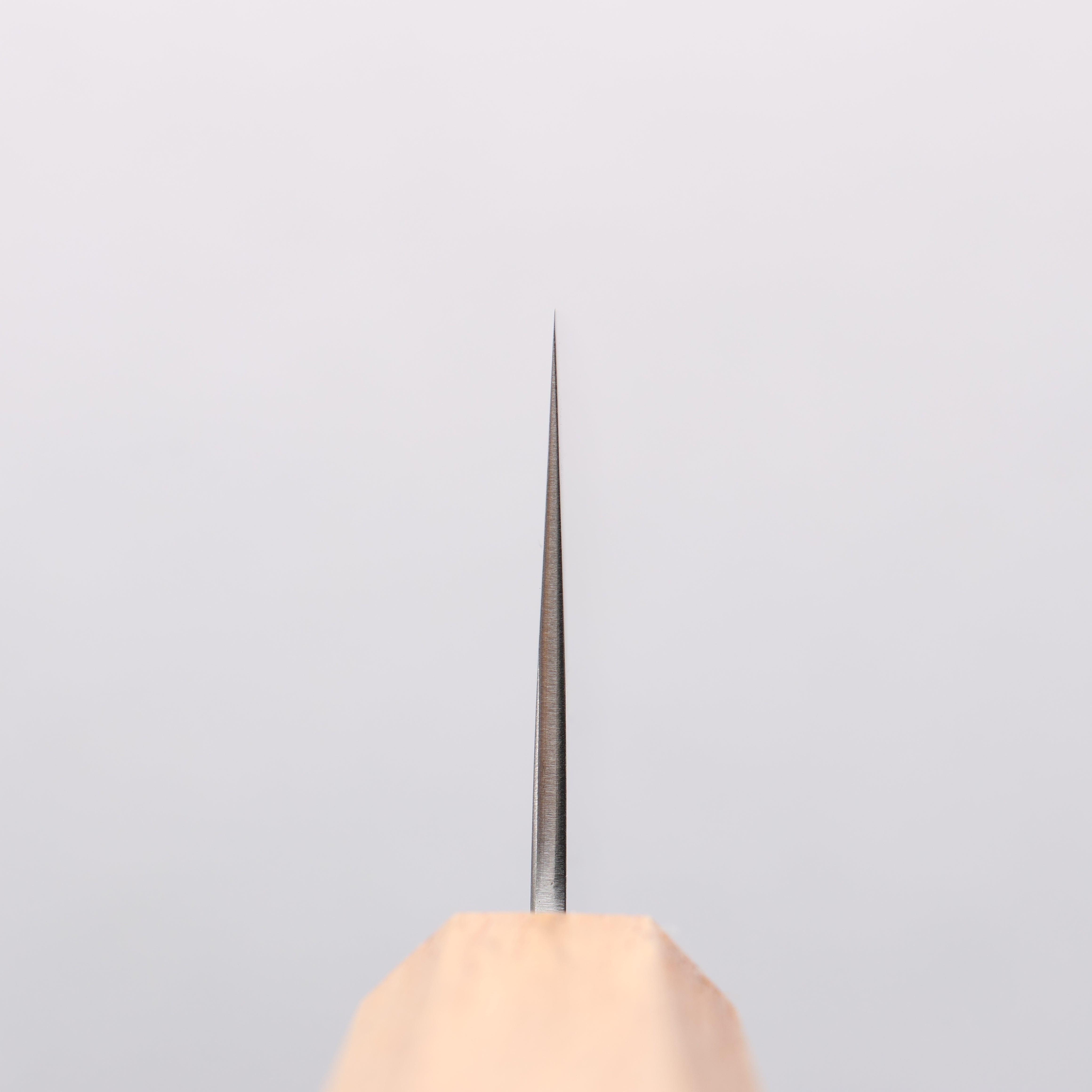 Seisuke SRS13 Vertically Brushed Santoku 165mm Oak Handle - Japanny - Best Japanese Knife