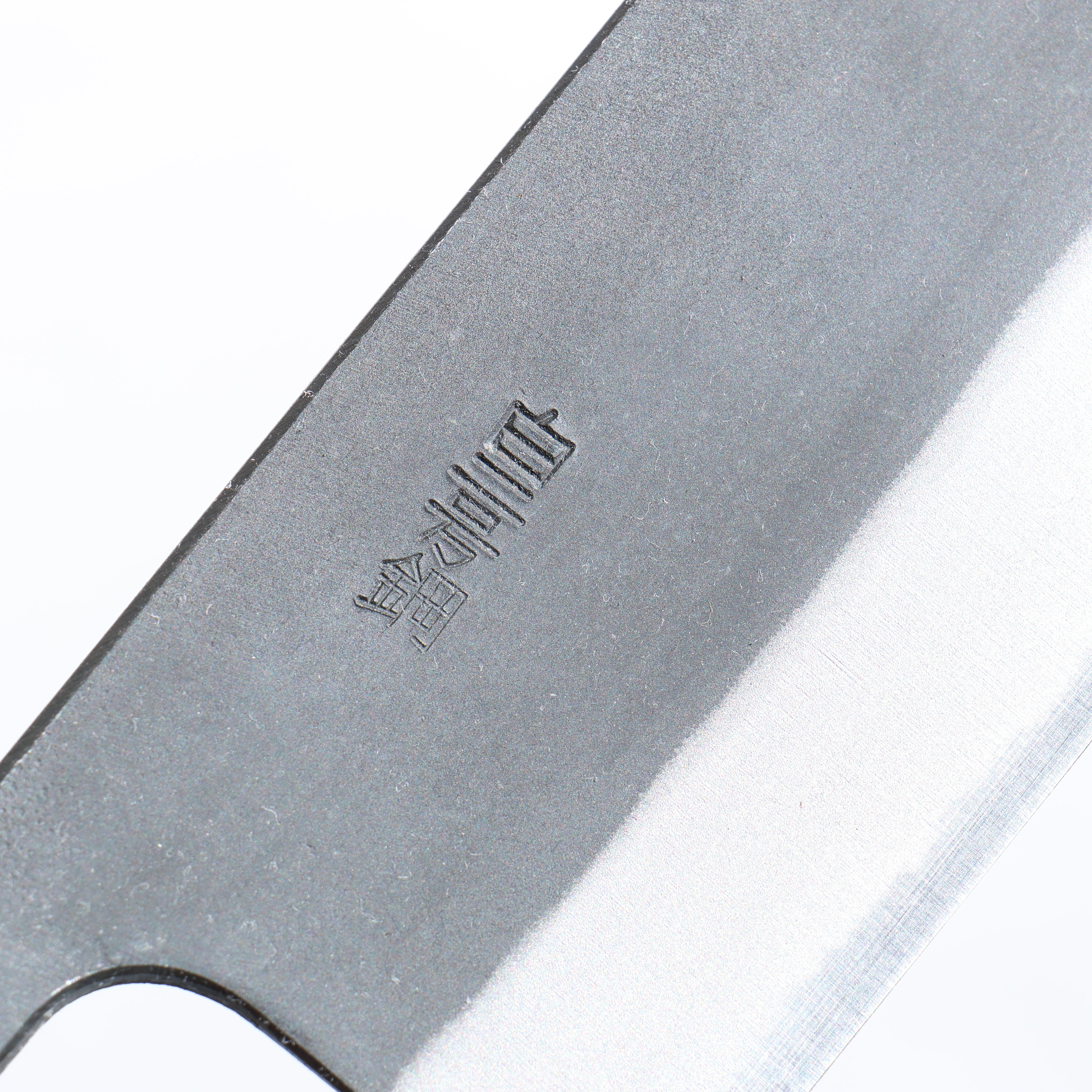 Nao Yamamoto White Steel No.2 Kurouchi Nakiri 165mm Cherry Tree Handle - Japanny - Best Japanese Knife