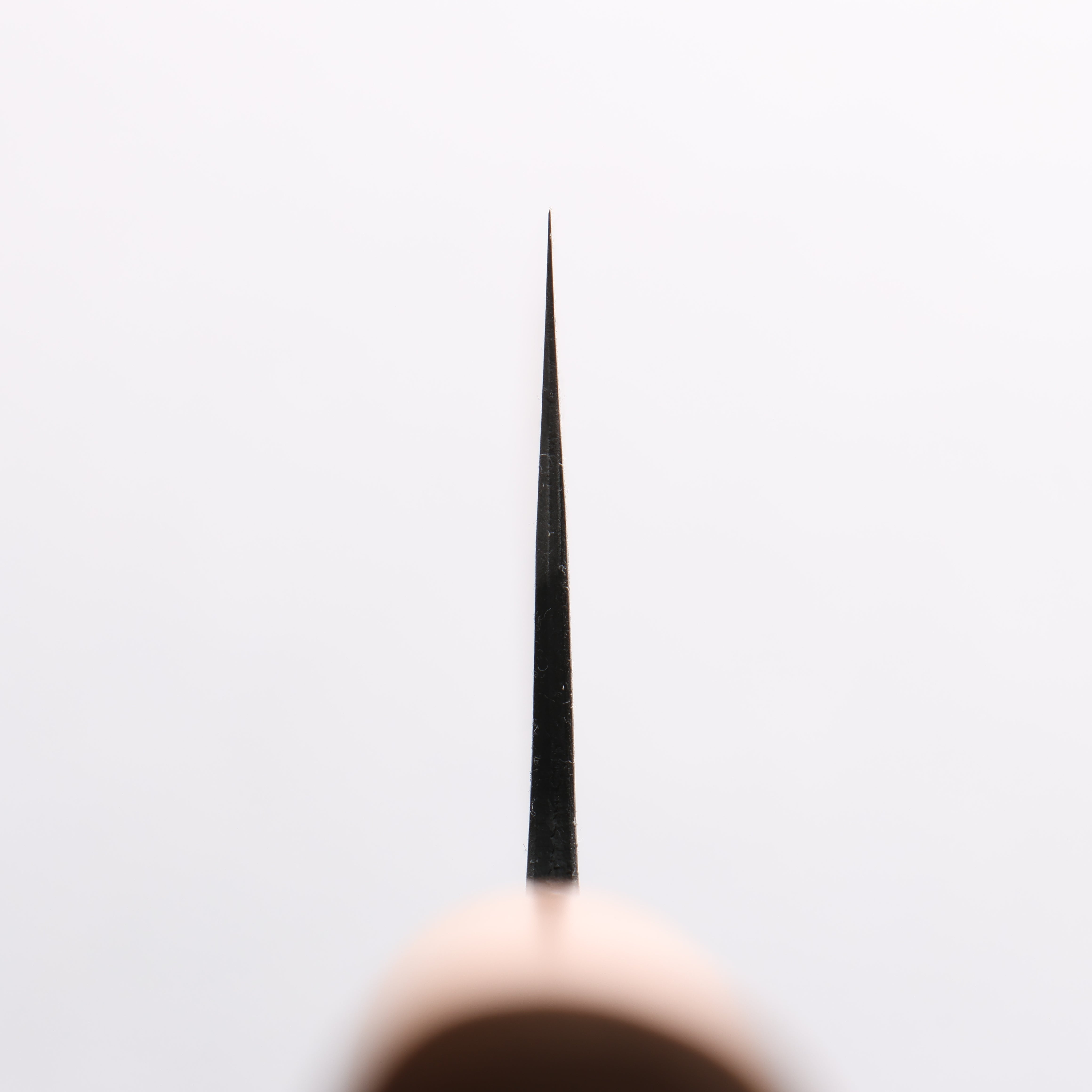 Nao Yamamoto White Steel No.2 Kurouchi Nakiri 165mm Cherry Tree Handle - Japanny - Best Japanese Knife