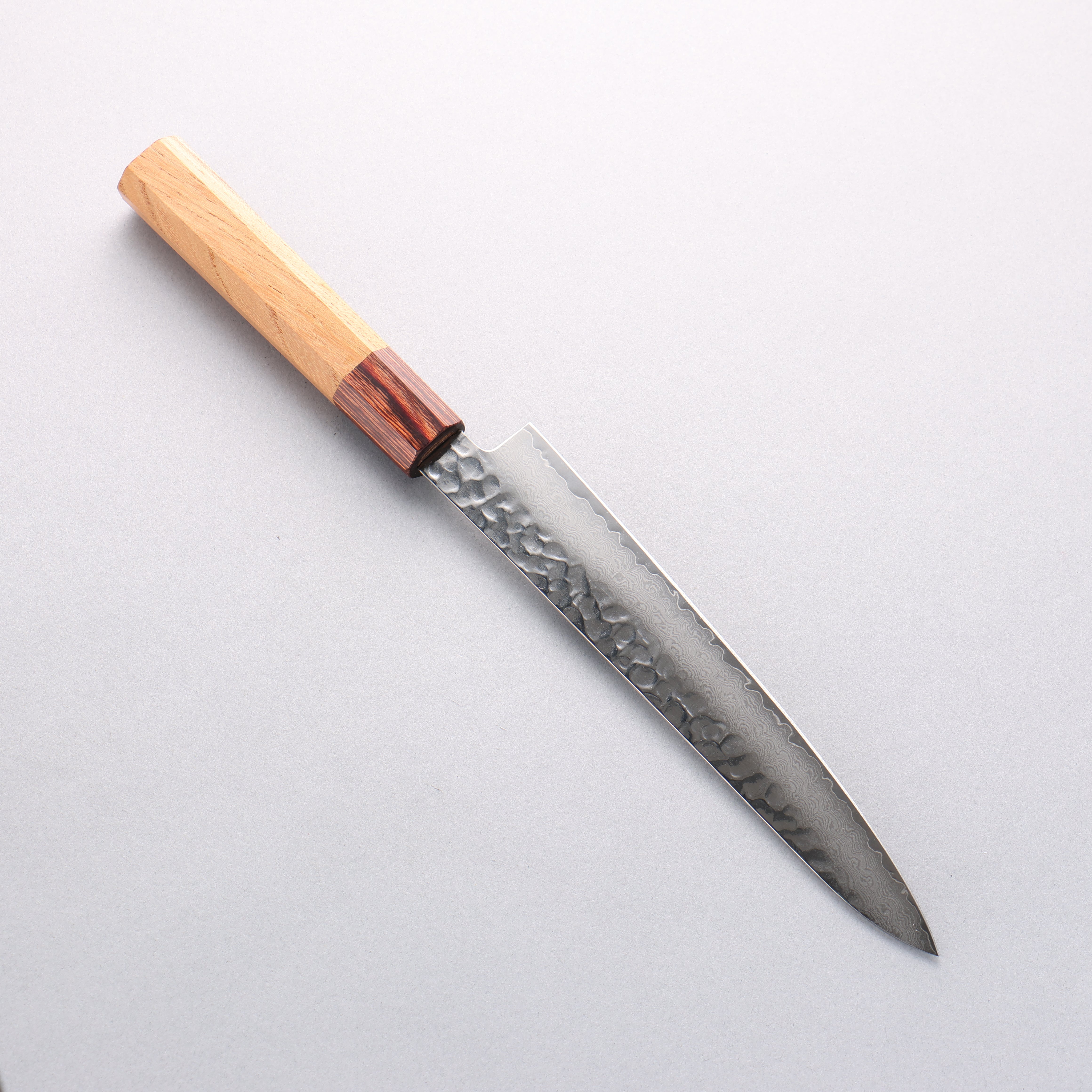 Sakai Takayuki VG10 33 Layer Damascus Petty-Utility 180mm Keyaki (Japanese Elm) Handle - Japanny - Best Japanese Knife
