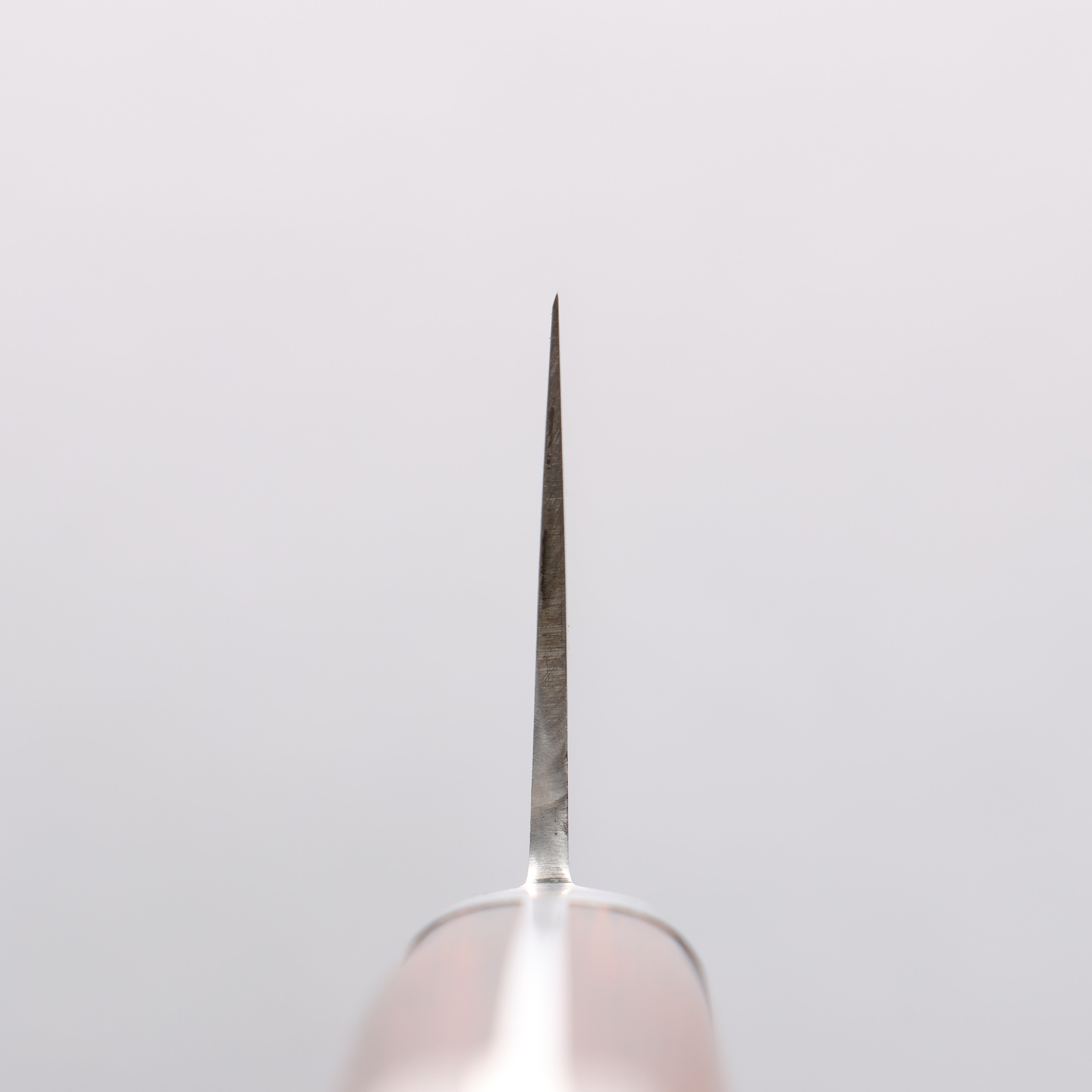 Seisuke Mokusei ZA-18 Mirrored Finish Damascus Gyuto 240mm Brown Pakka wood Handle - Japanny - Best Japanese Knife