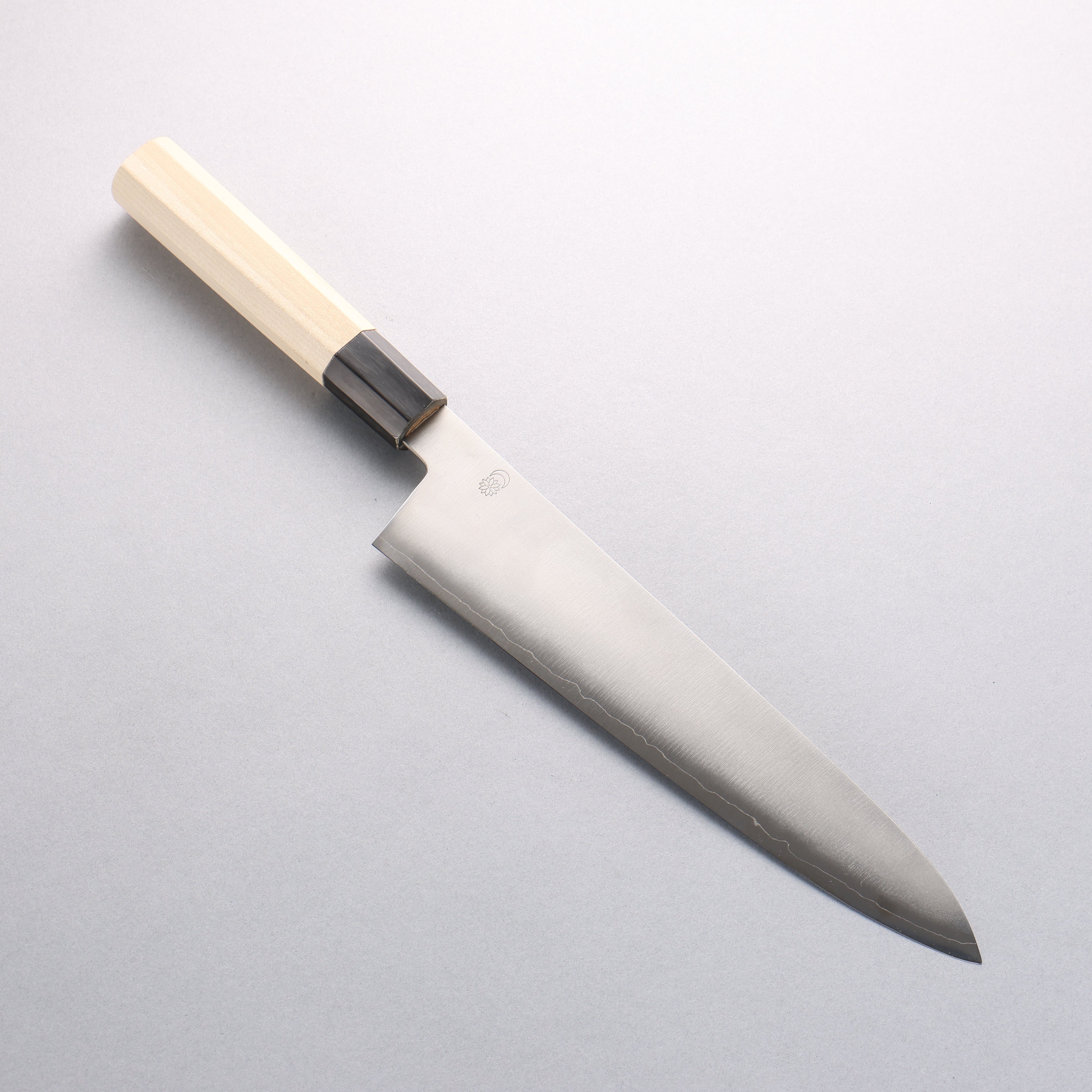 Kikuzuki Silver Steel No.3 Bokashi Gyuto 240mm Magnolia Handle - Japanny - Best Japanese Knife