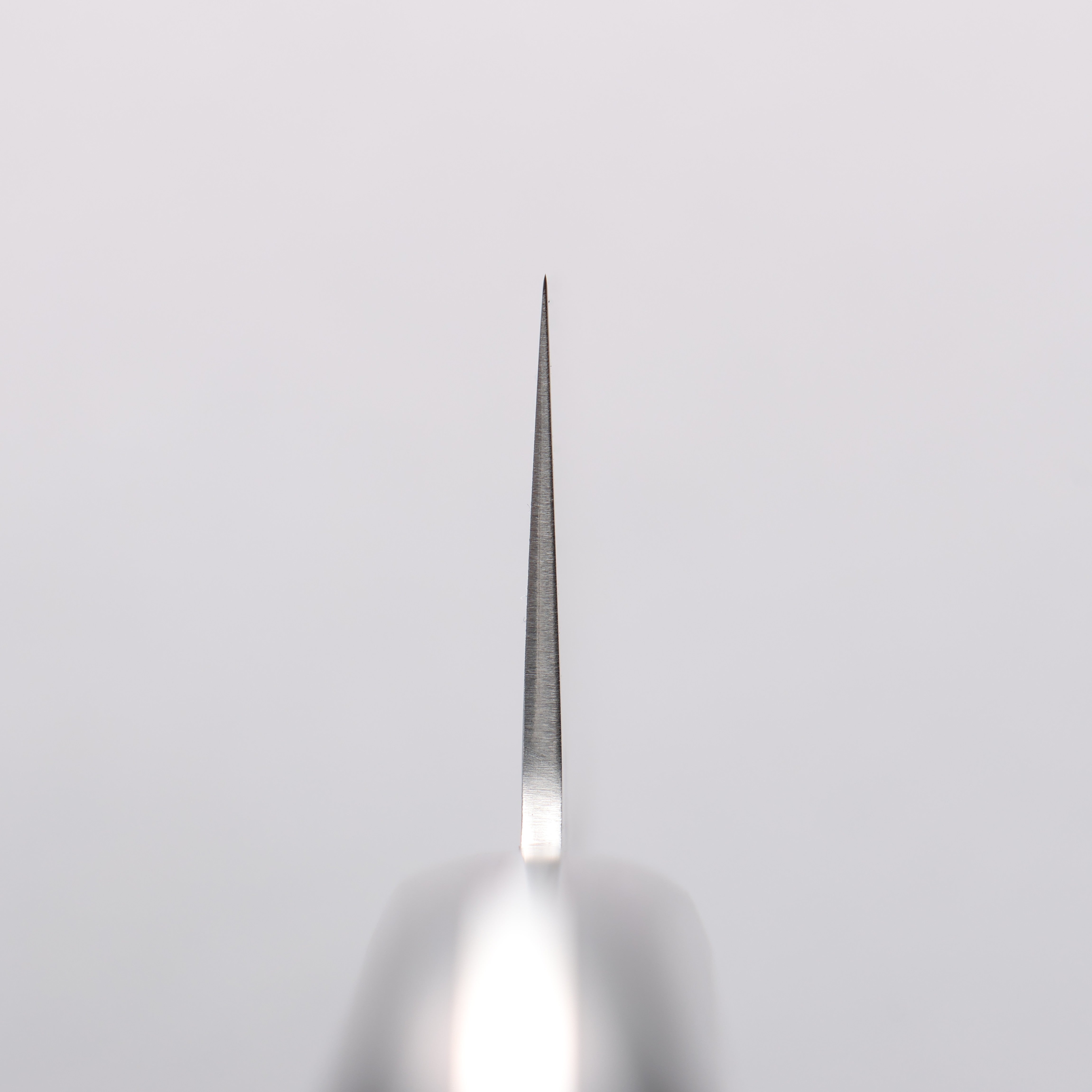 Seisuke Budou Silver Steel No.3 Nashiji Santoku 180mm Purple Pakka wood Handle - Japanny - Best Japanese Knife