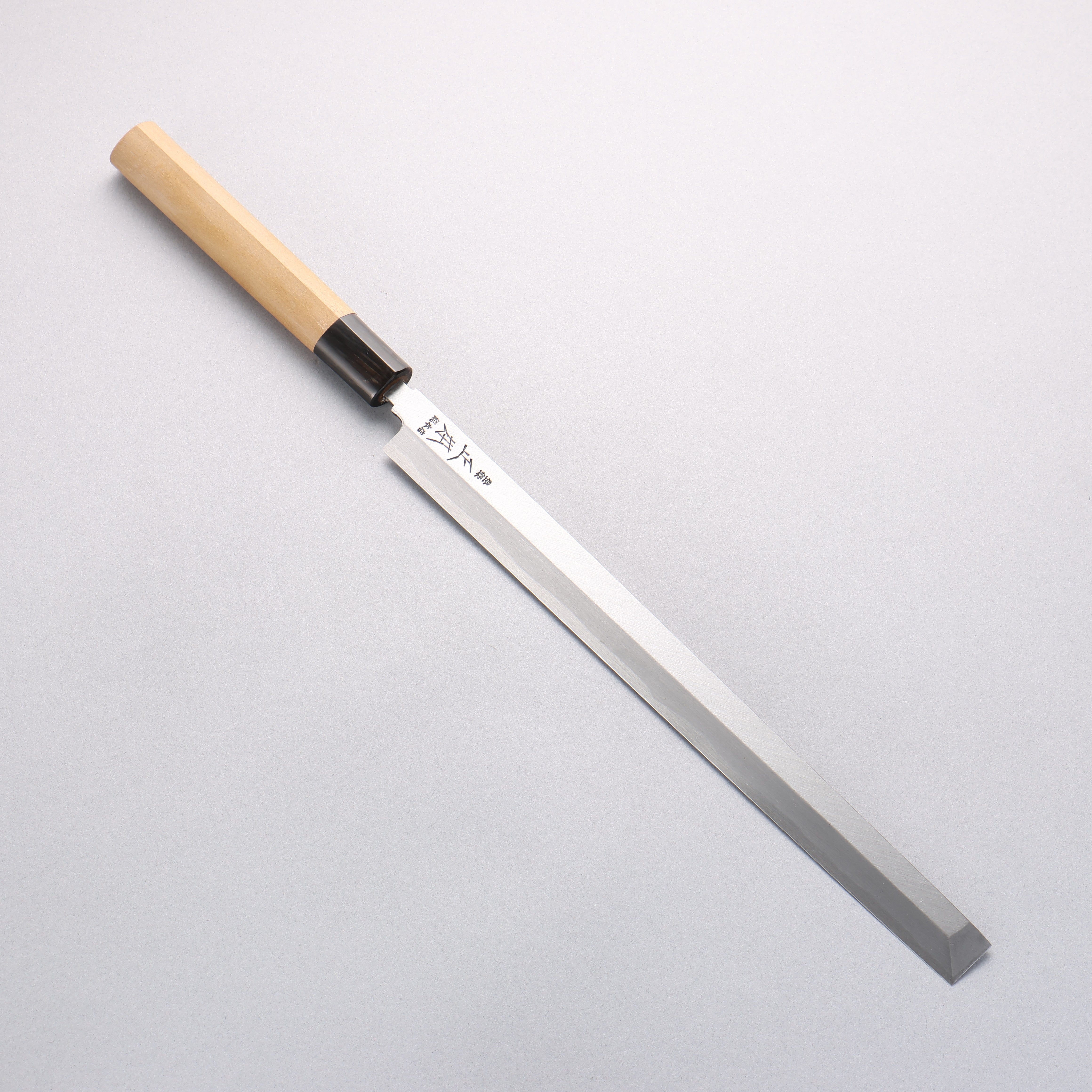 Masamoto Hongasumi White Steel No.2 Takohiki Magnolia Handle - Japanny - Best Japanese Knife