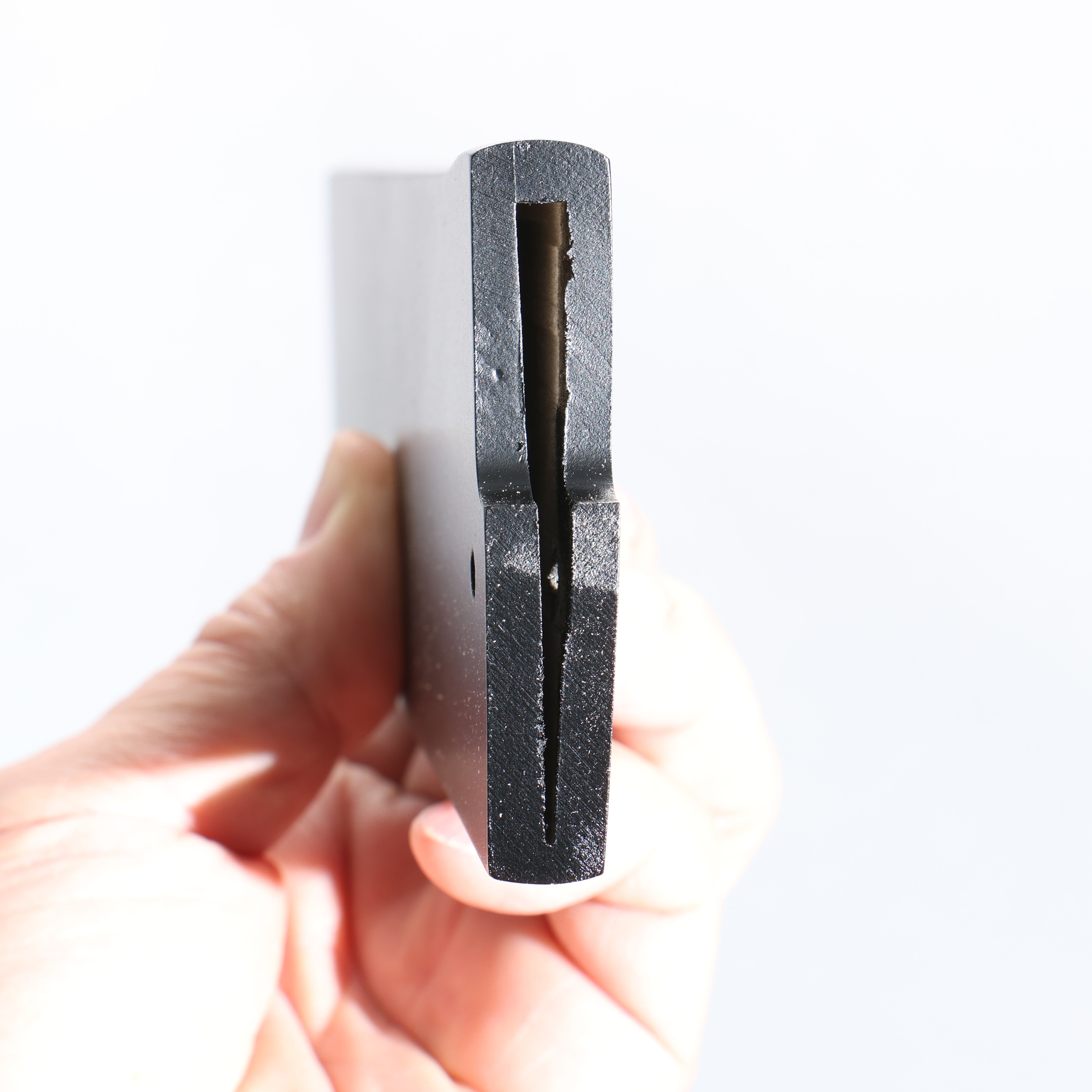 For Yu Kurosaki Knife Black Magnolia Sheath for 165mm Nakiri with Plastic pin - Japanny - Best Japanese Knife