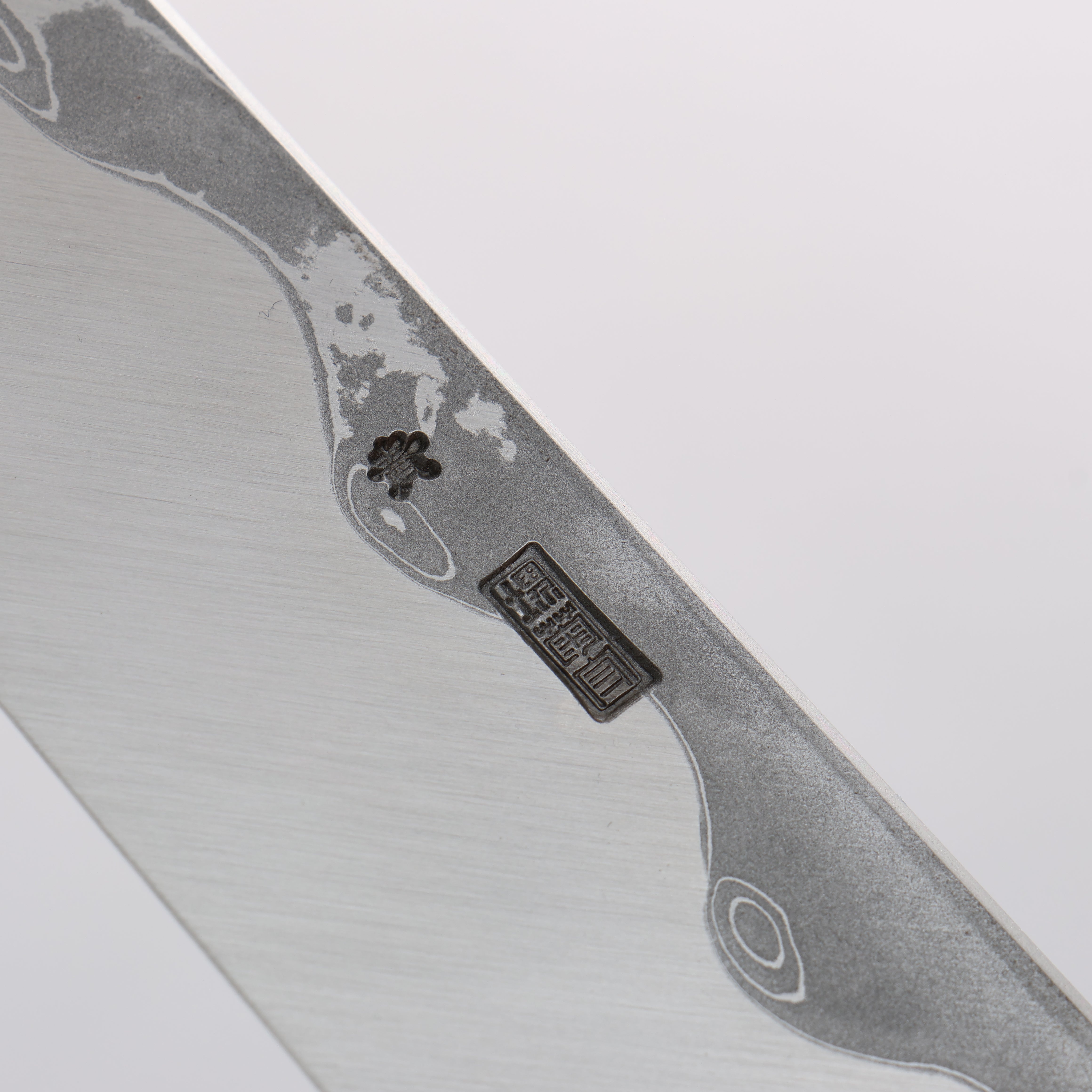 Kikuzuki Blue Steel No.1 Damascus Kiritsuke Yanagiba 300mm Magnolia Handle - Japanny - Best Japanese Knife