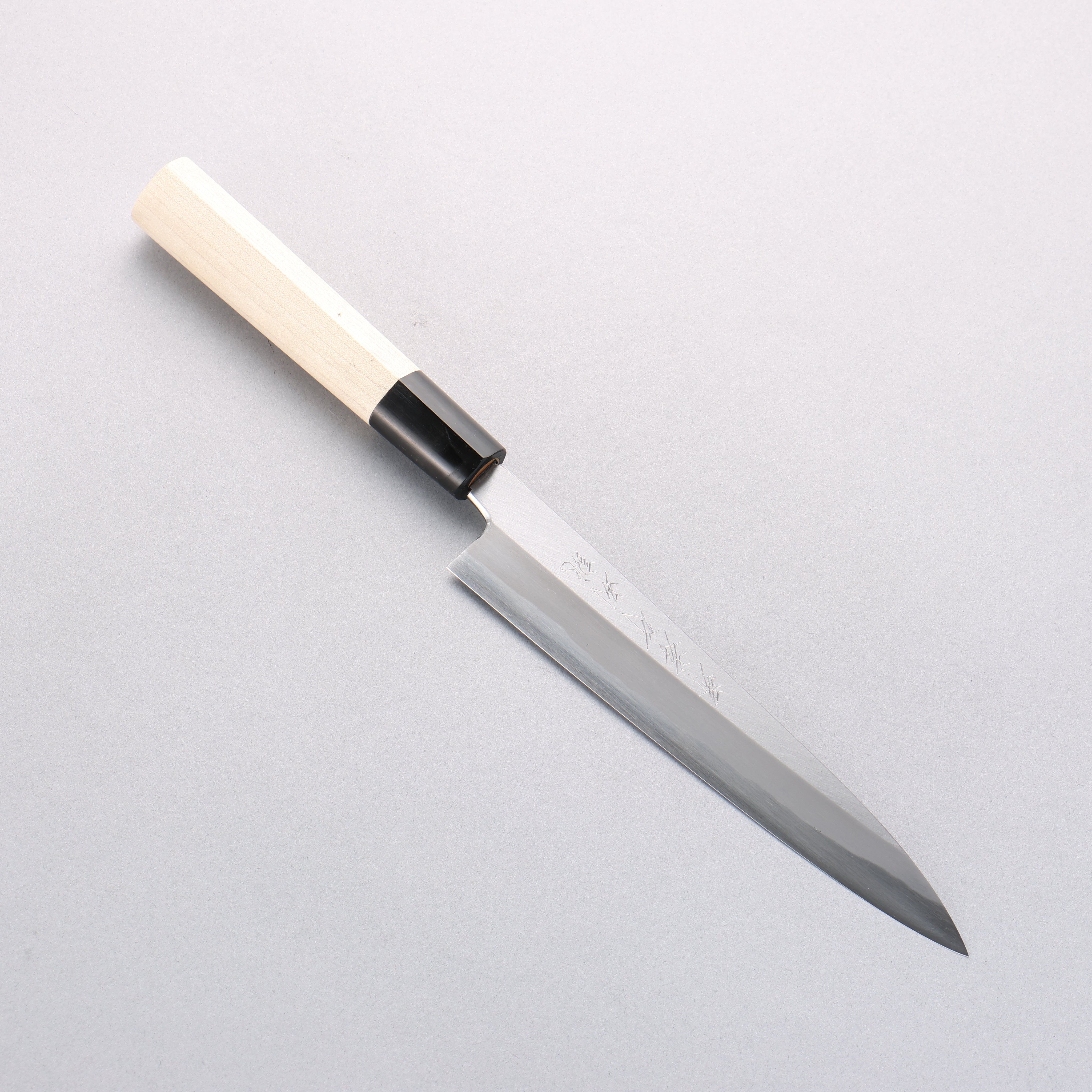 Sakai Takayuki Tokujyo White Steel No.2 Petty-Utility 180mm Magnolia Handle - Japanny - Best Japanese Knife