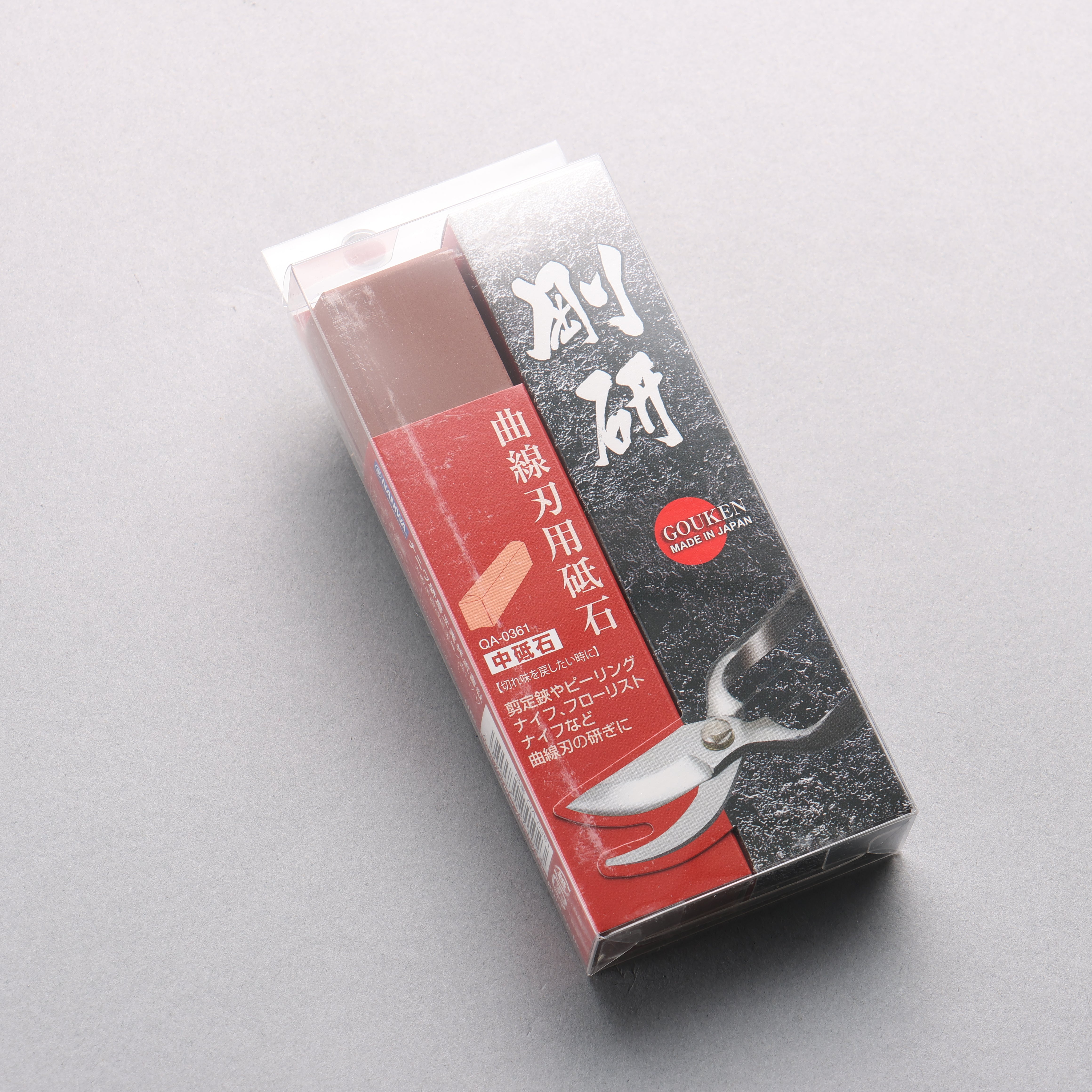 Naniwa Gouken For Curved Blade Sharpening Stone #1000 133 x 28 x 20mm - Japanny - Best Japanese Knife