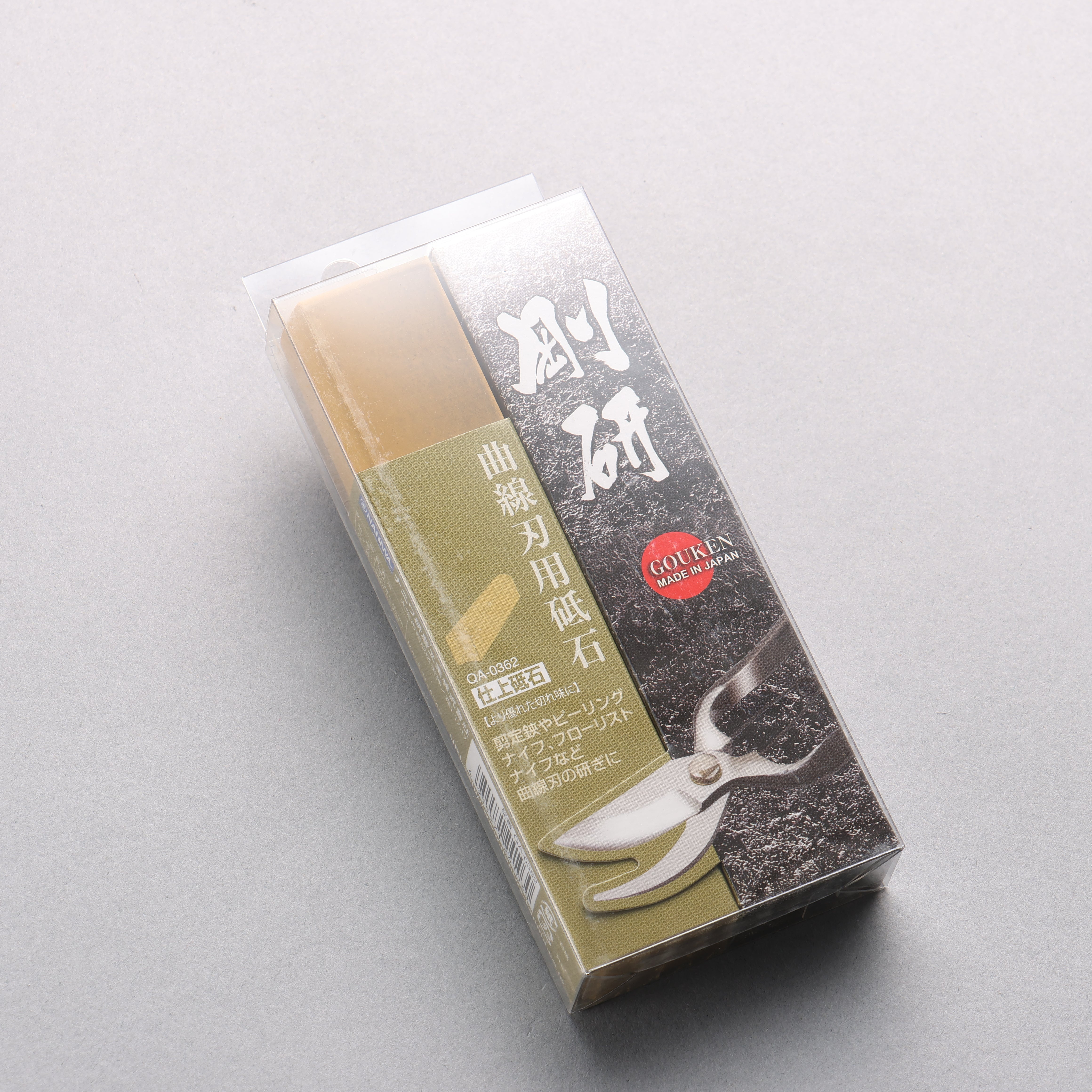 Naniwa Gouken For Curved Blade Sharpening Stone #3000 133 x 28 x 20mm - Japanny - Best Japanese Knife