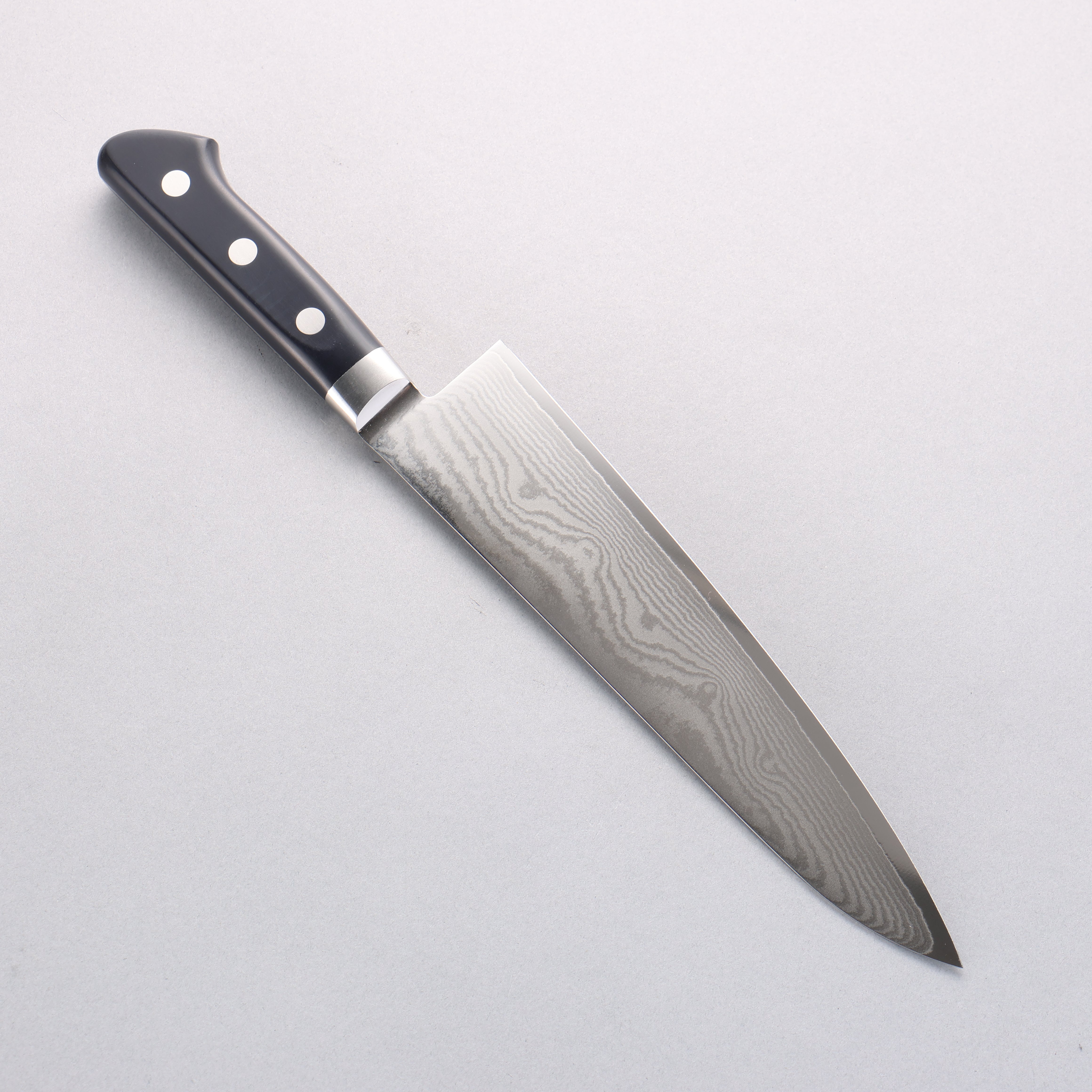 Kanetsune VG10 33 Layer Damascus Gyuto 210mm Plastic Handle - Japanny - Best Japanese Knife