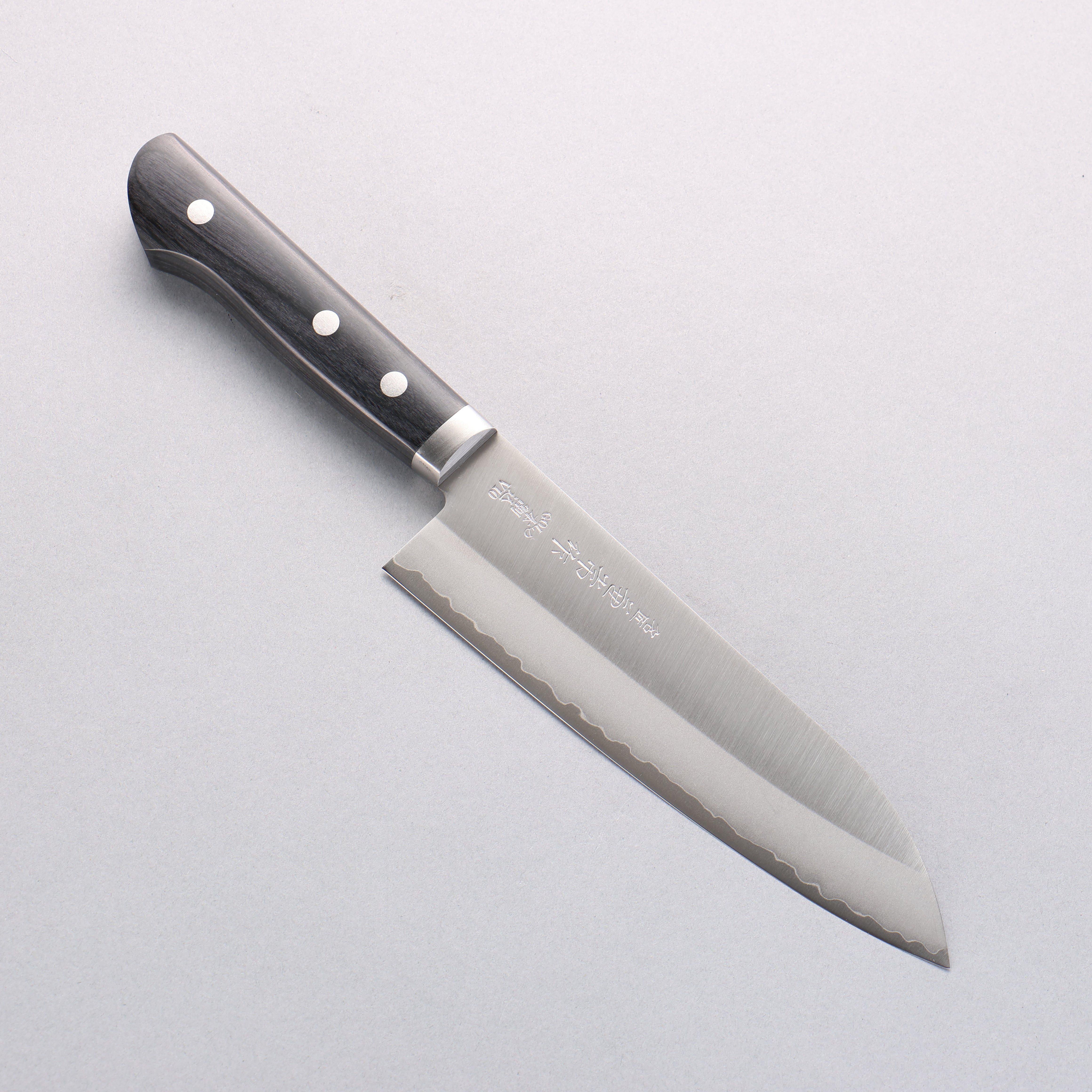 Kanetsune VG10 Santoku 165mm Pakka wood Handle - Japanny - Best Japanese Knife