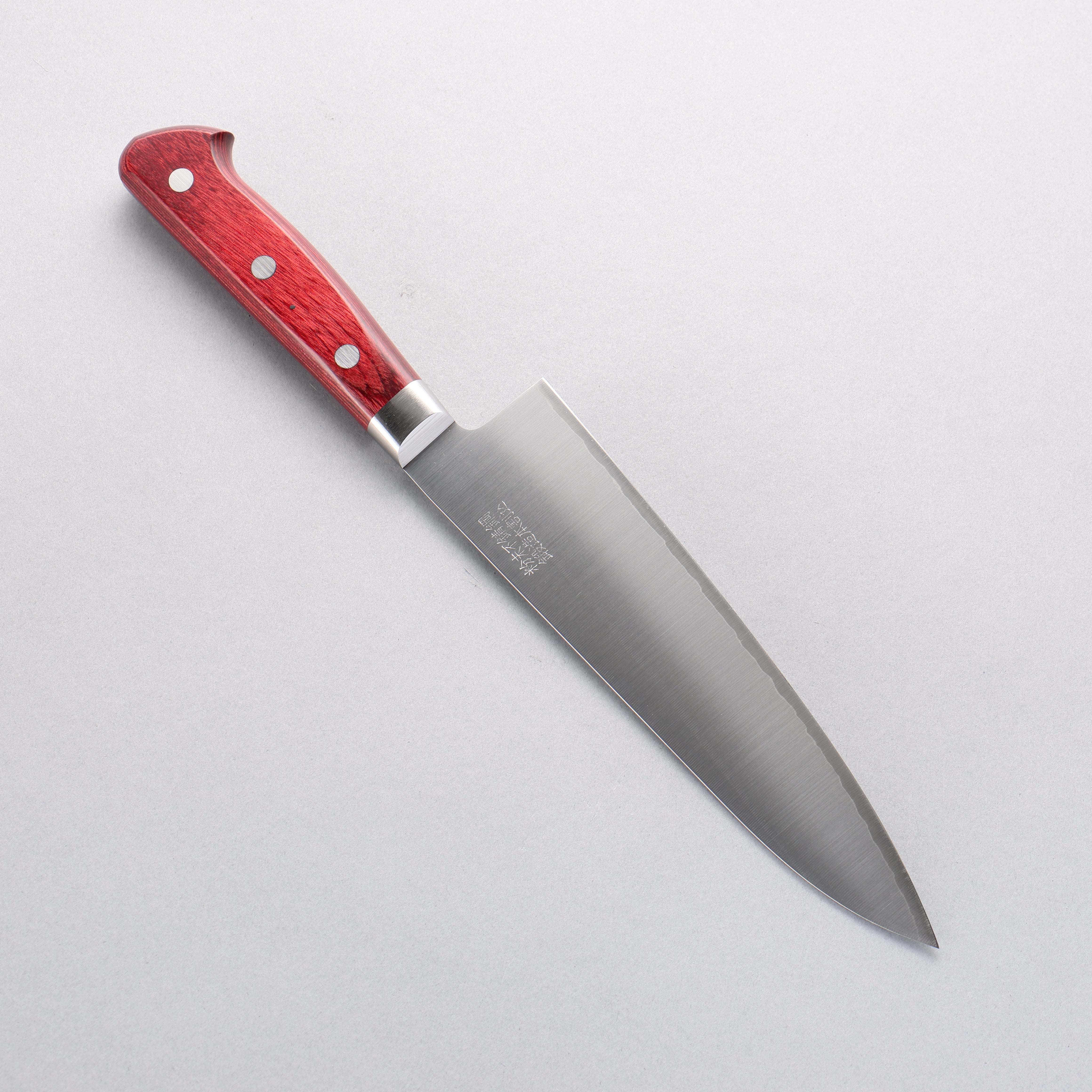 Takamura Knives SG2 Gyuto 180mm Red Pakka wood Handle - Japanny - Best Japanese Knife