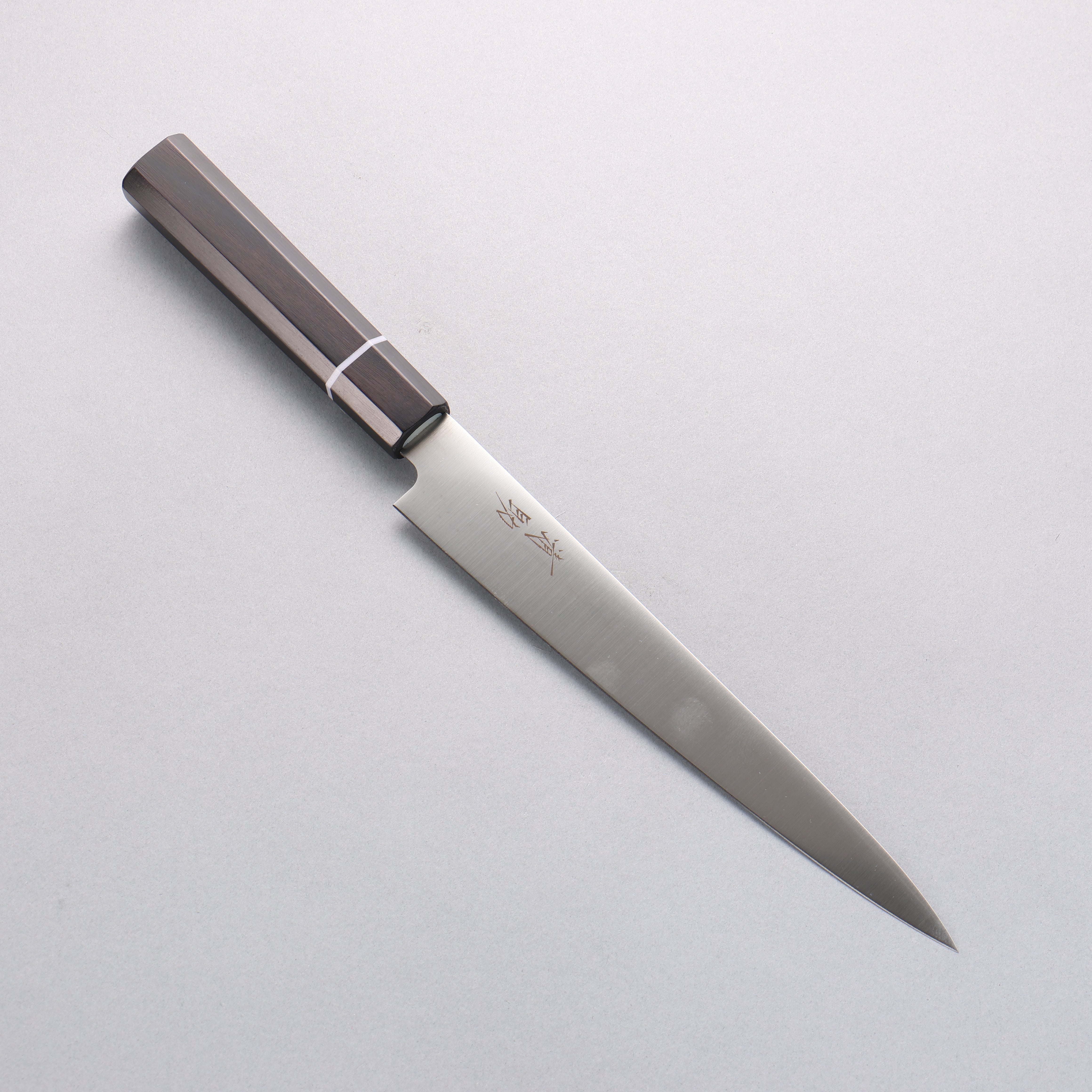 Seisuke Molybdenum Slicer 210mm Black Pakka wood Handle - Japanny - Best Japanese Knife