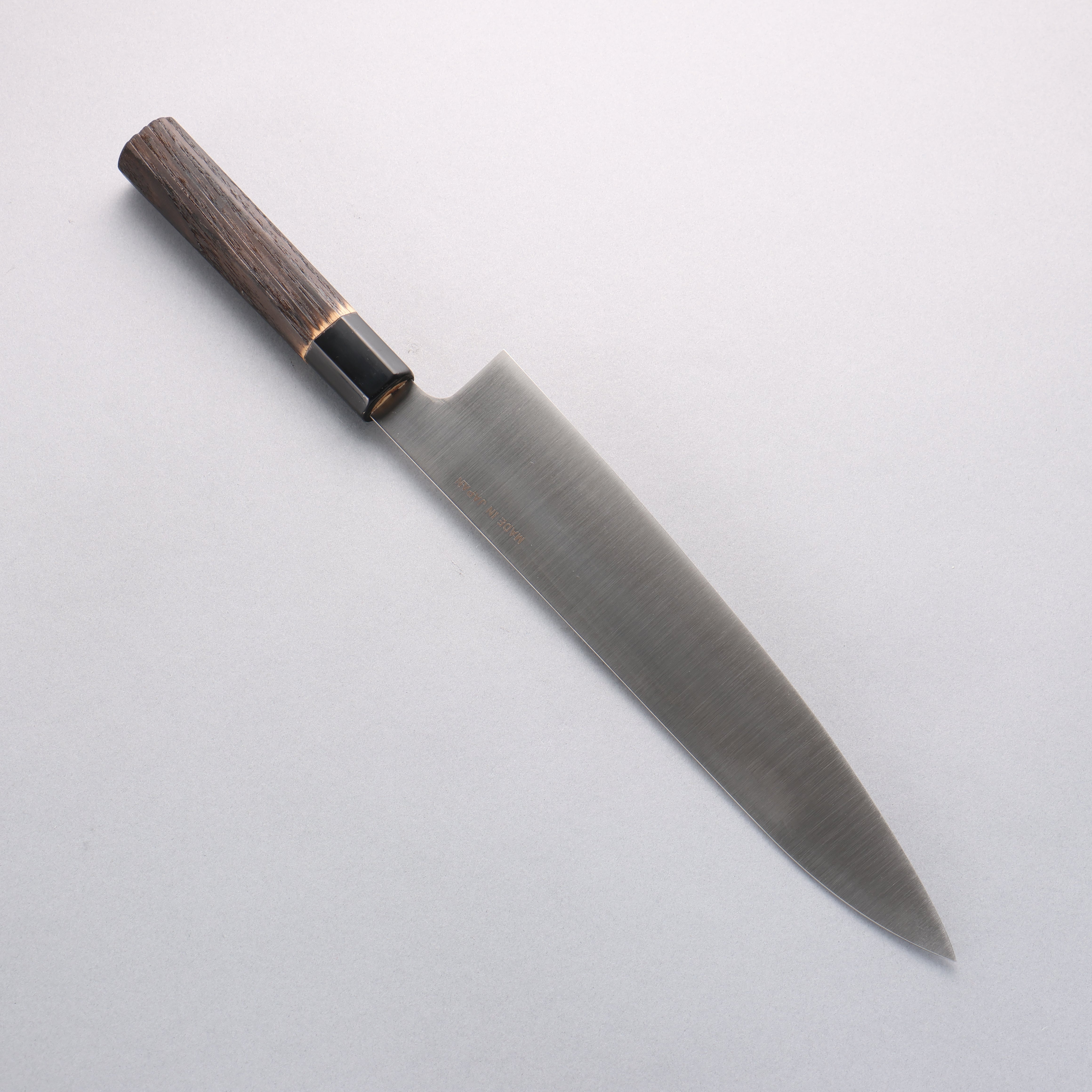 Seisuke Swedish Steel-stn Gyuto 270mm Burnt Chestnut Handle - Japanny - Best Japanese Knife
