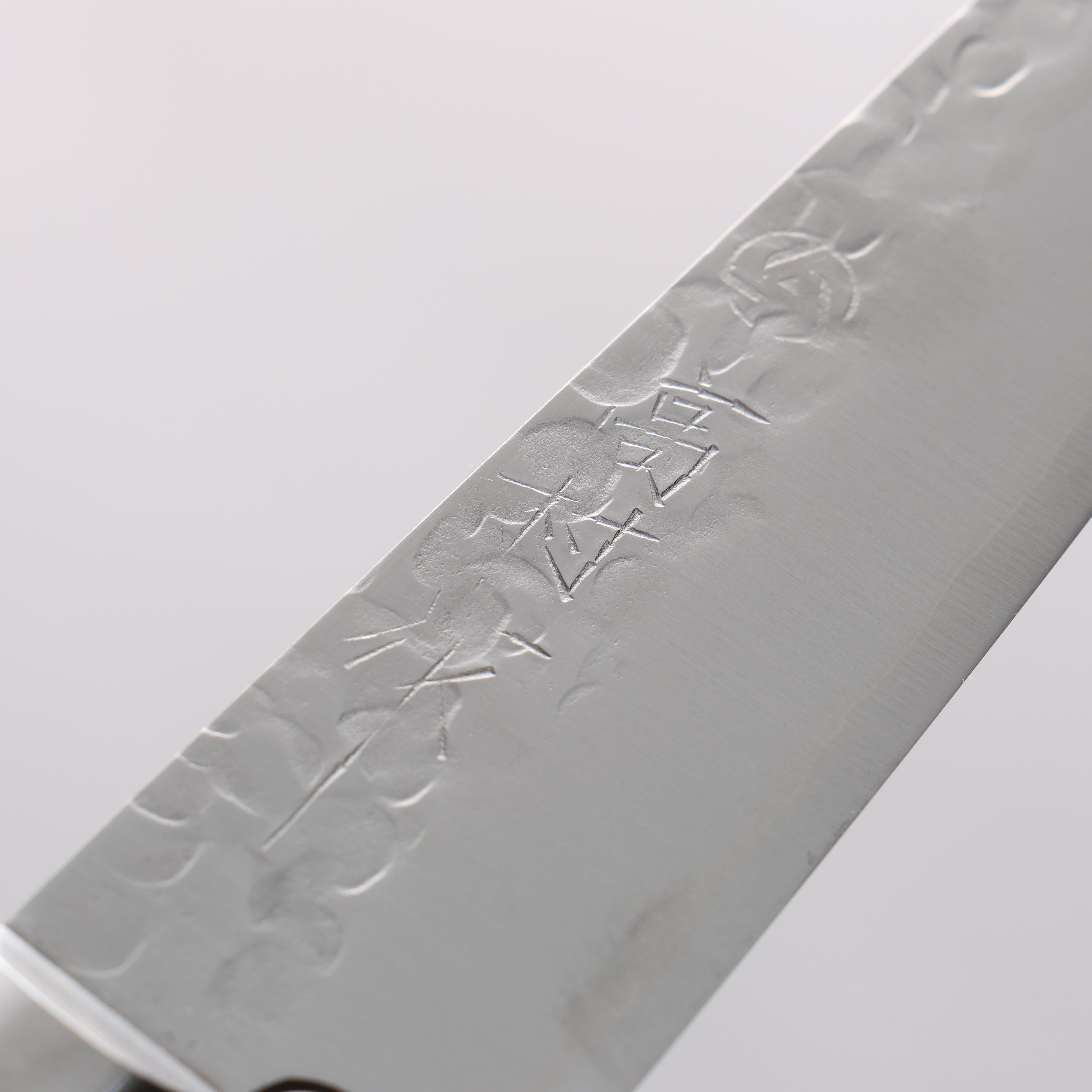 Takamura Knives Chromax Steel Hammered Petty-Utility 130mm Brown Pakka wood Handle - Japanny - Best Japanese Knife