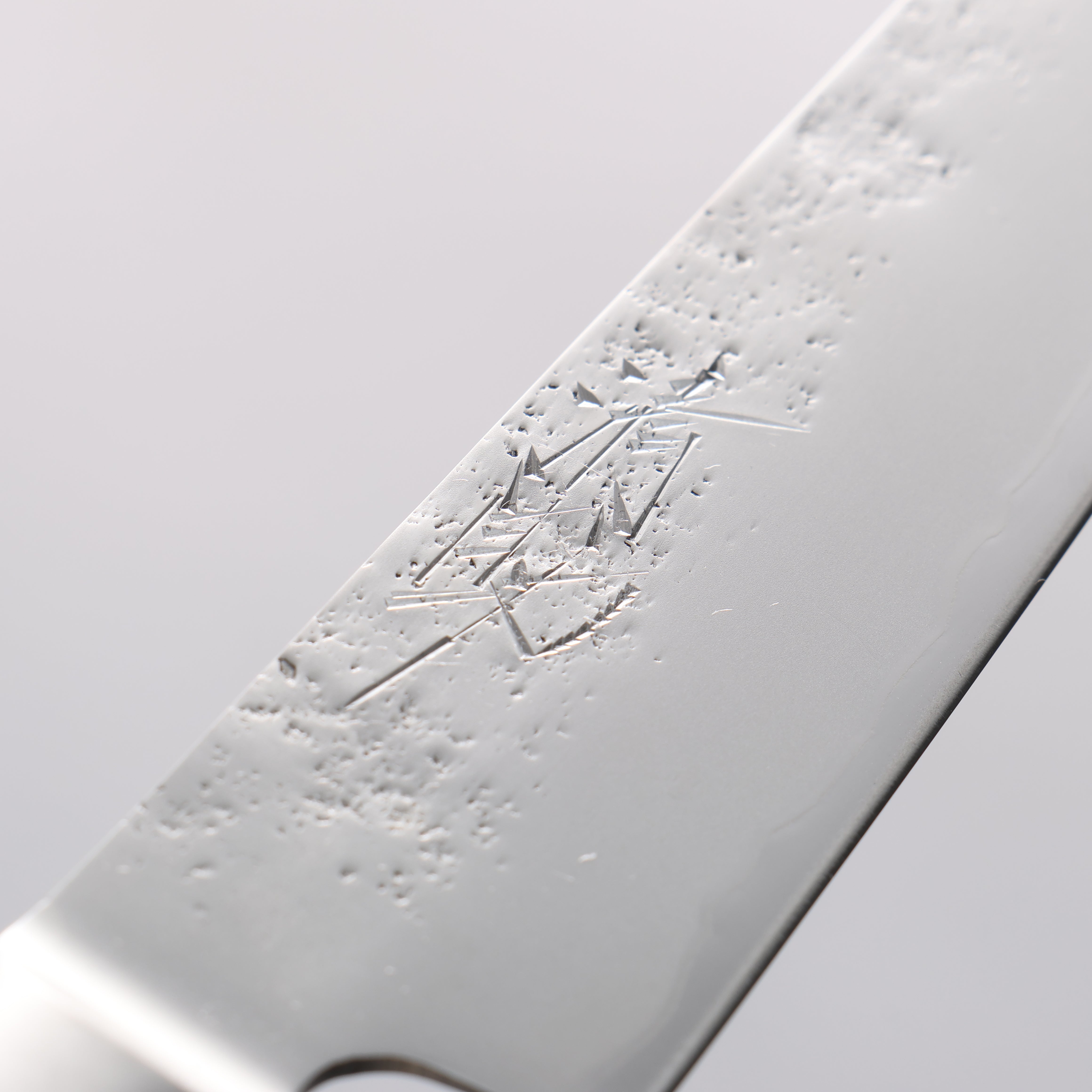 Seisuke Blue Steel No.2 Nashiji Japanese Kiritsuke Santoku & Kiritsuke Petty Navy blue Pakka wood Handle - Japanny - Best Japanese Knife